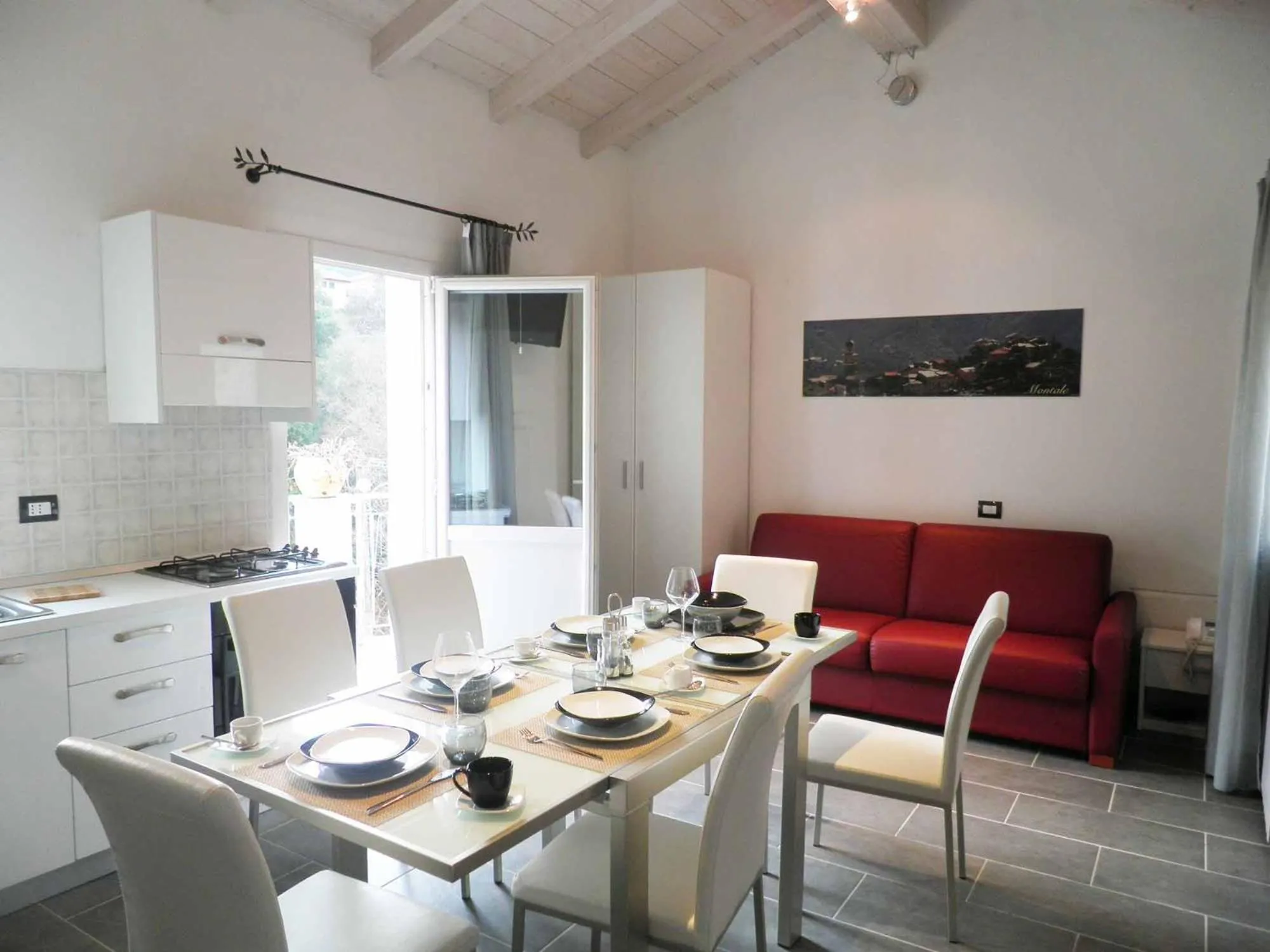 Kitchen or kitchenette in Costa Morroni