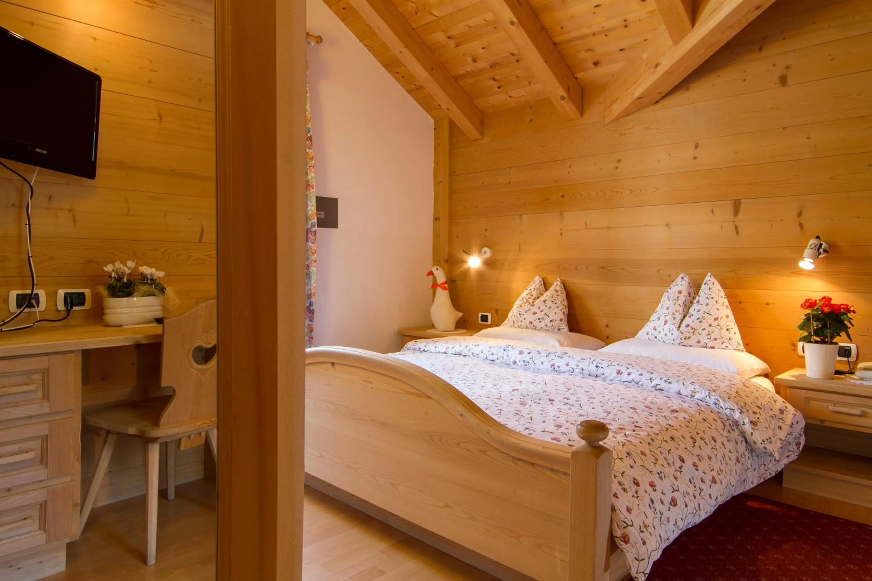 Photo of the whole room, Bed in Chalet Madrisa