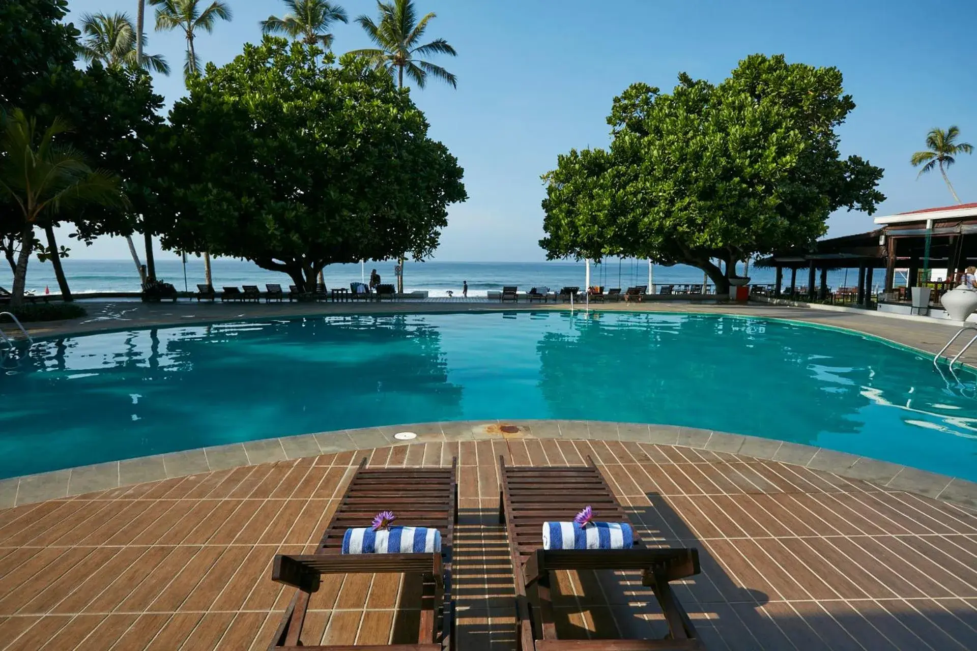 Pool view in Citrus Hikkaduwa Pool view in Citrus Hikkaduwa