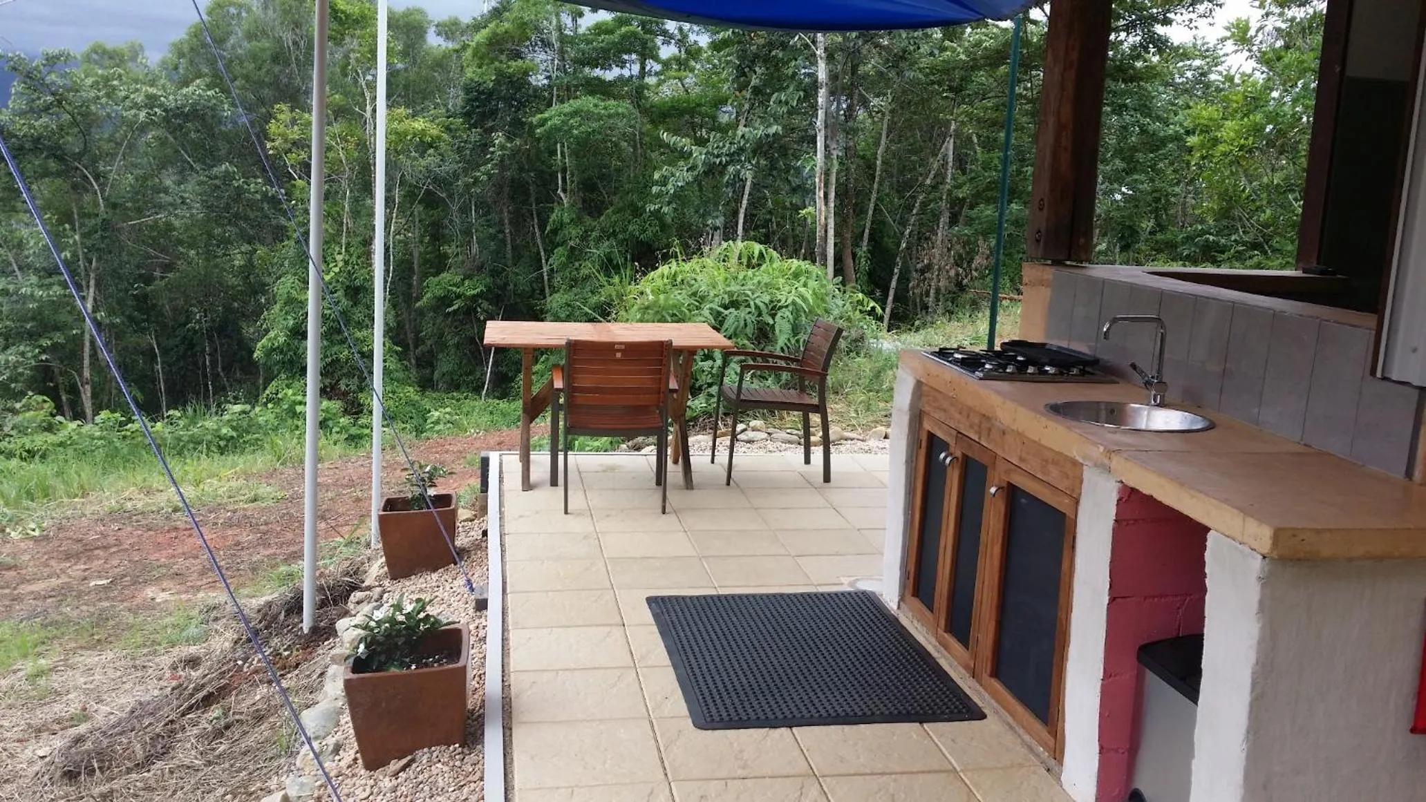 BBQ facilities in Wompoo Eco Retreat