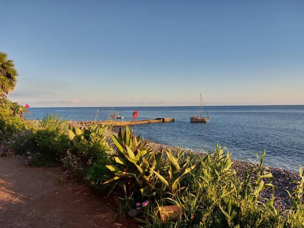 Beach in Faja dos Padres