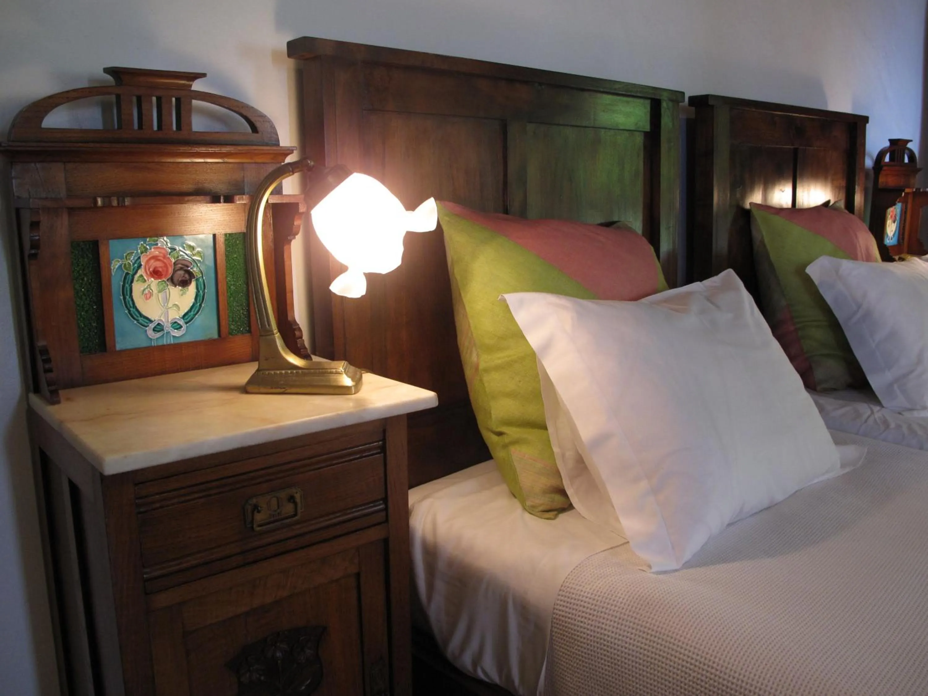 Decorative detail, Bed in Faja dos Padres