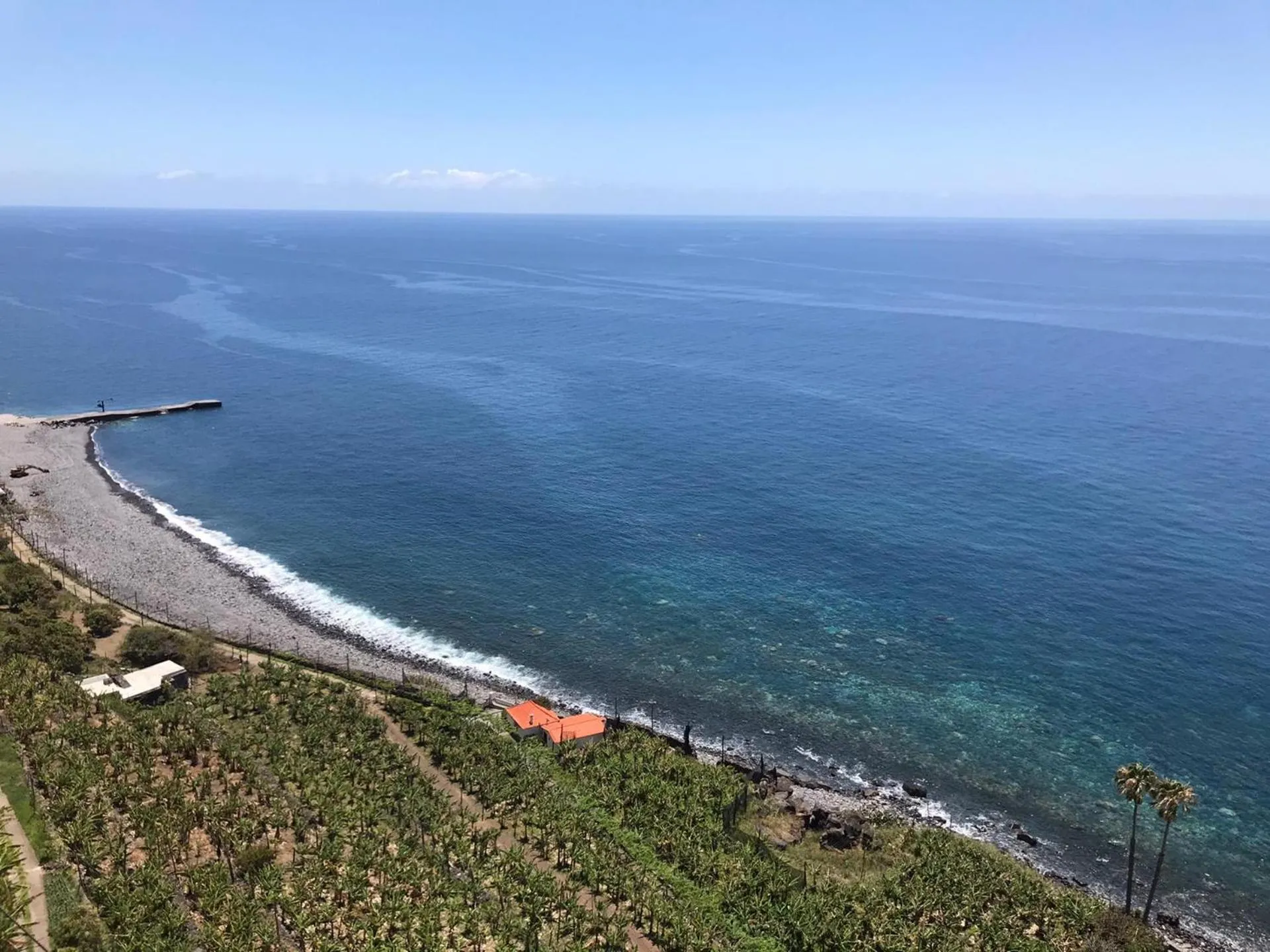 Natural landscape in Faja dos Padres