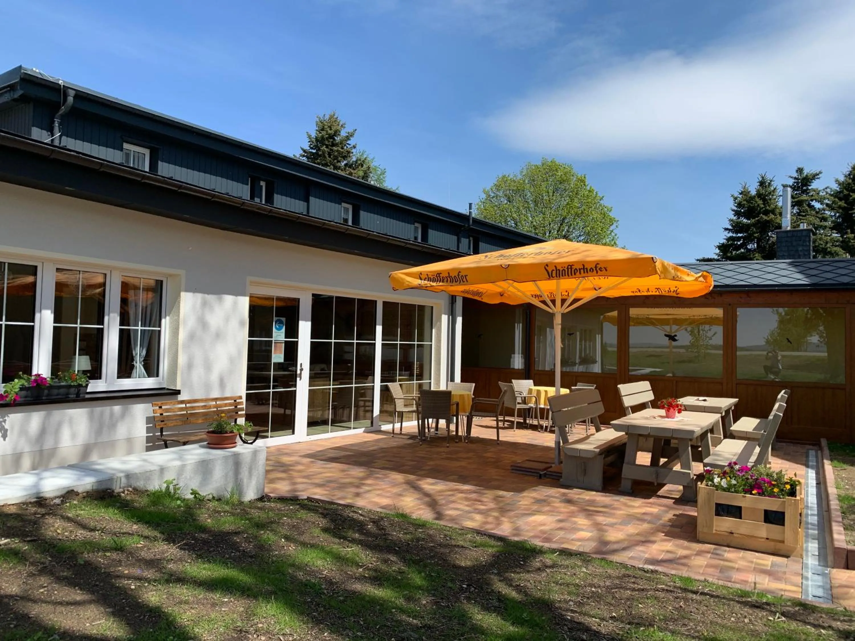 Balcony/Terrace in Hotel Dachsbaude & Kammbaude