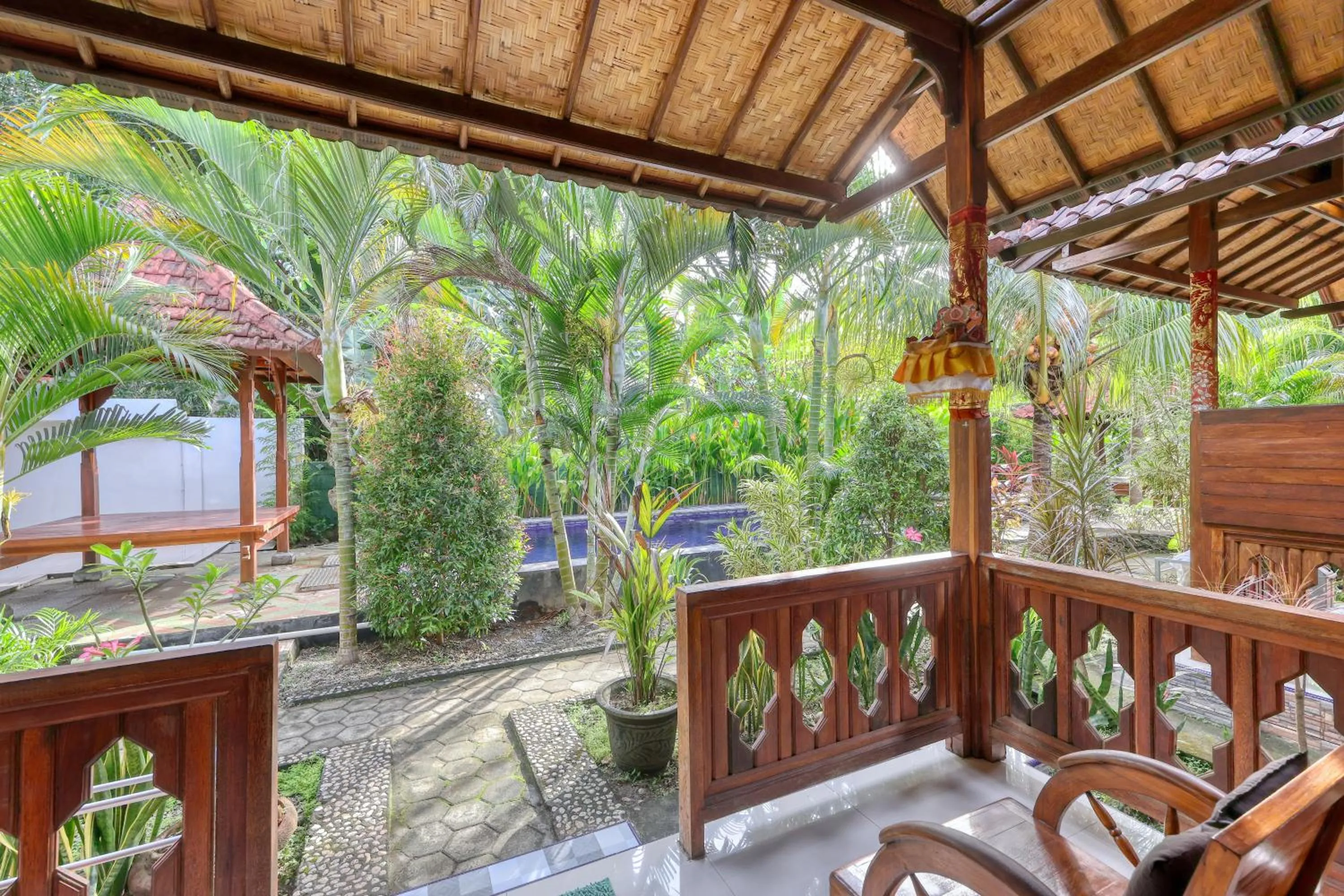 Balcony/Terrace in Asoka Bungalows