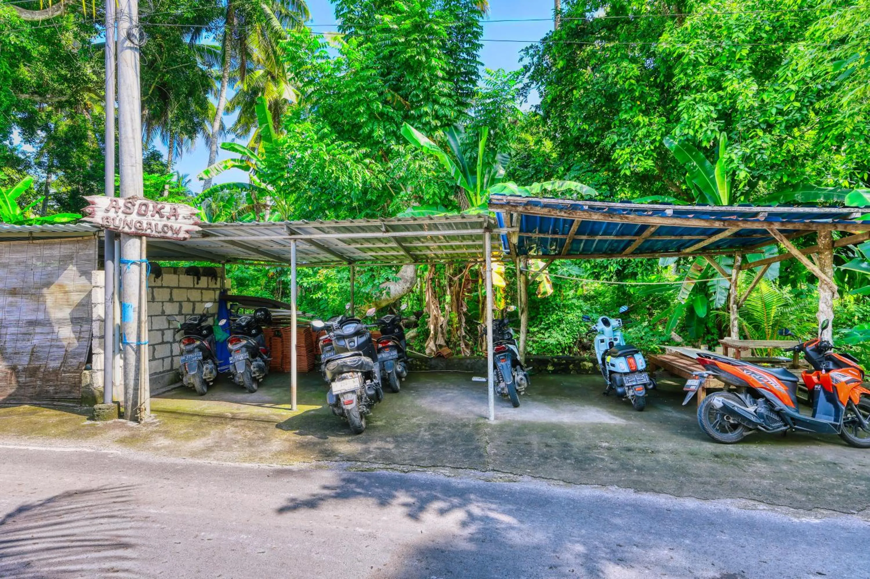 Parking in Asoka Bungalows