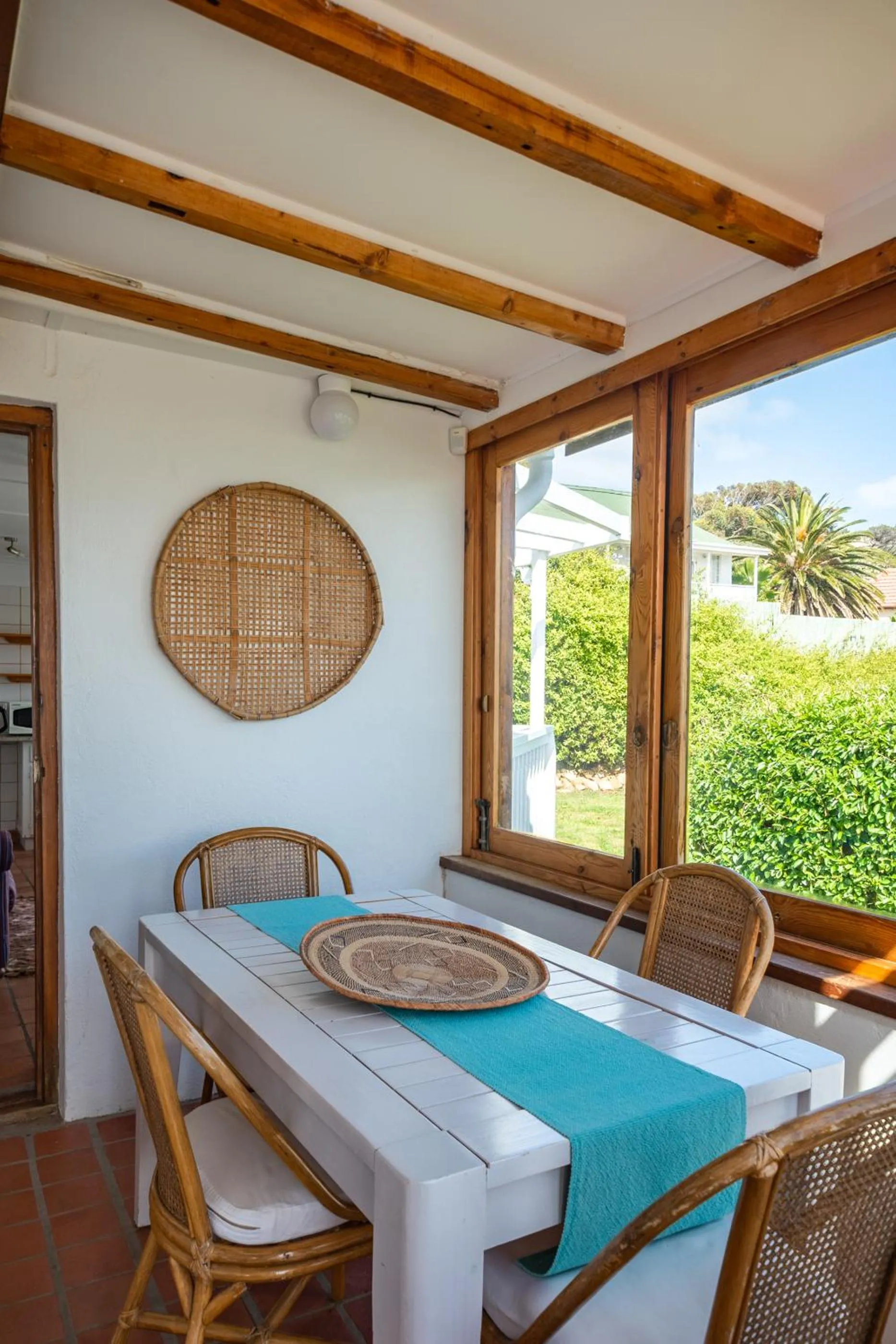 Seating area in Bosky Dell on Boulders Beach