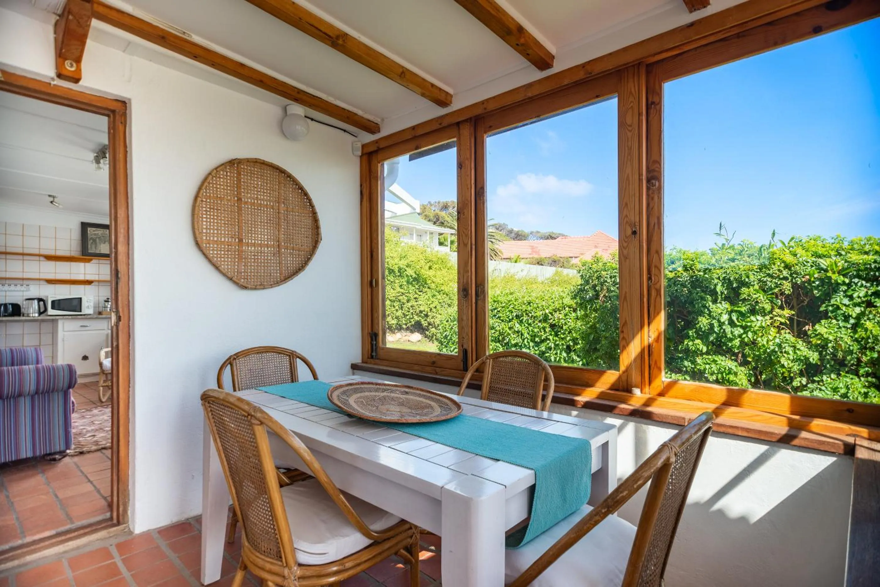 Dining area in Bosky Dell on Boulders Beach
