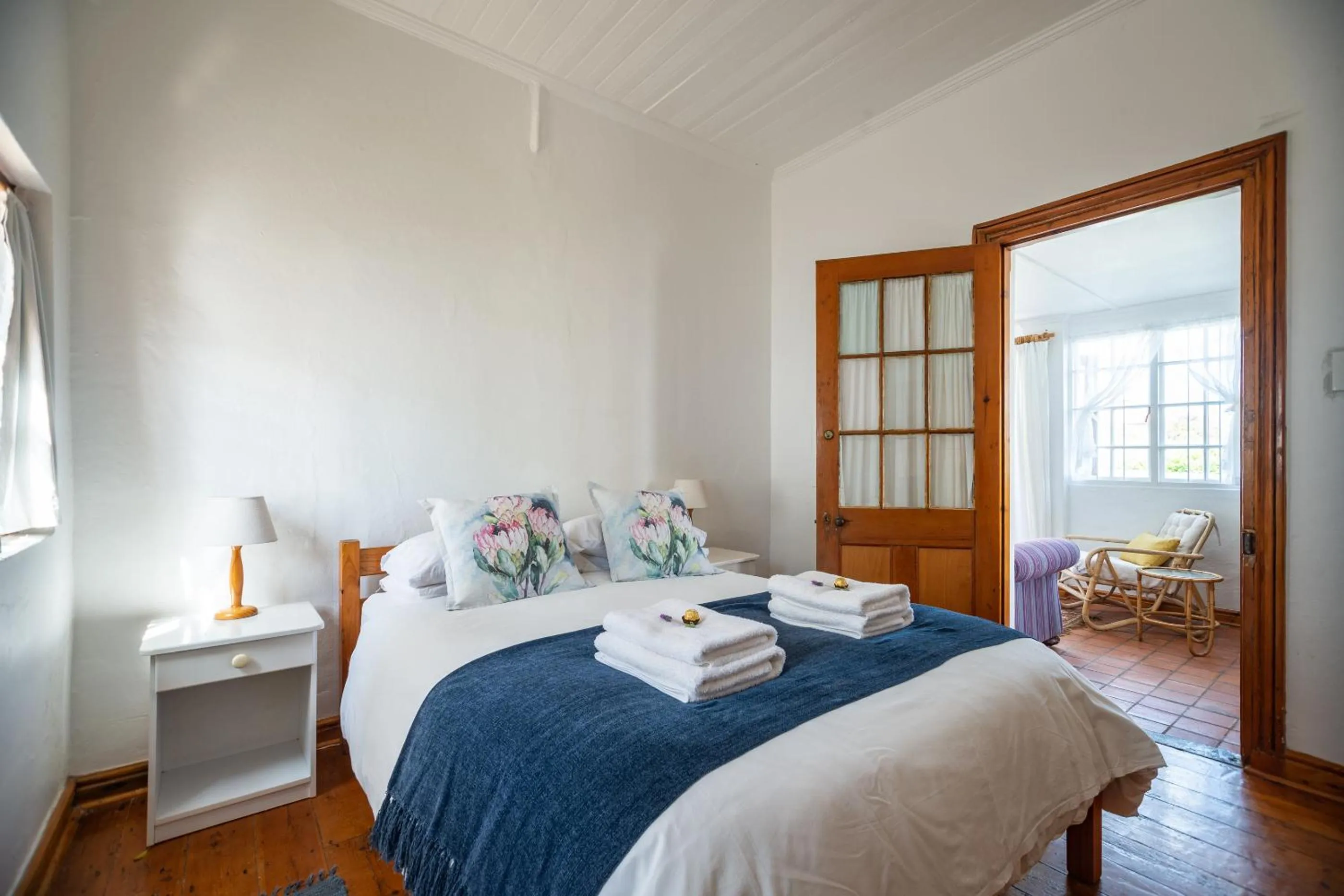Bedroom, Bed in Bosky Dell on Boulders Beach
