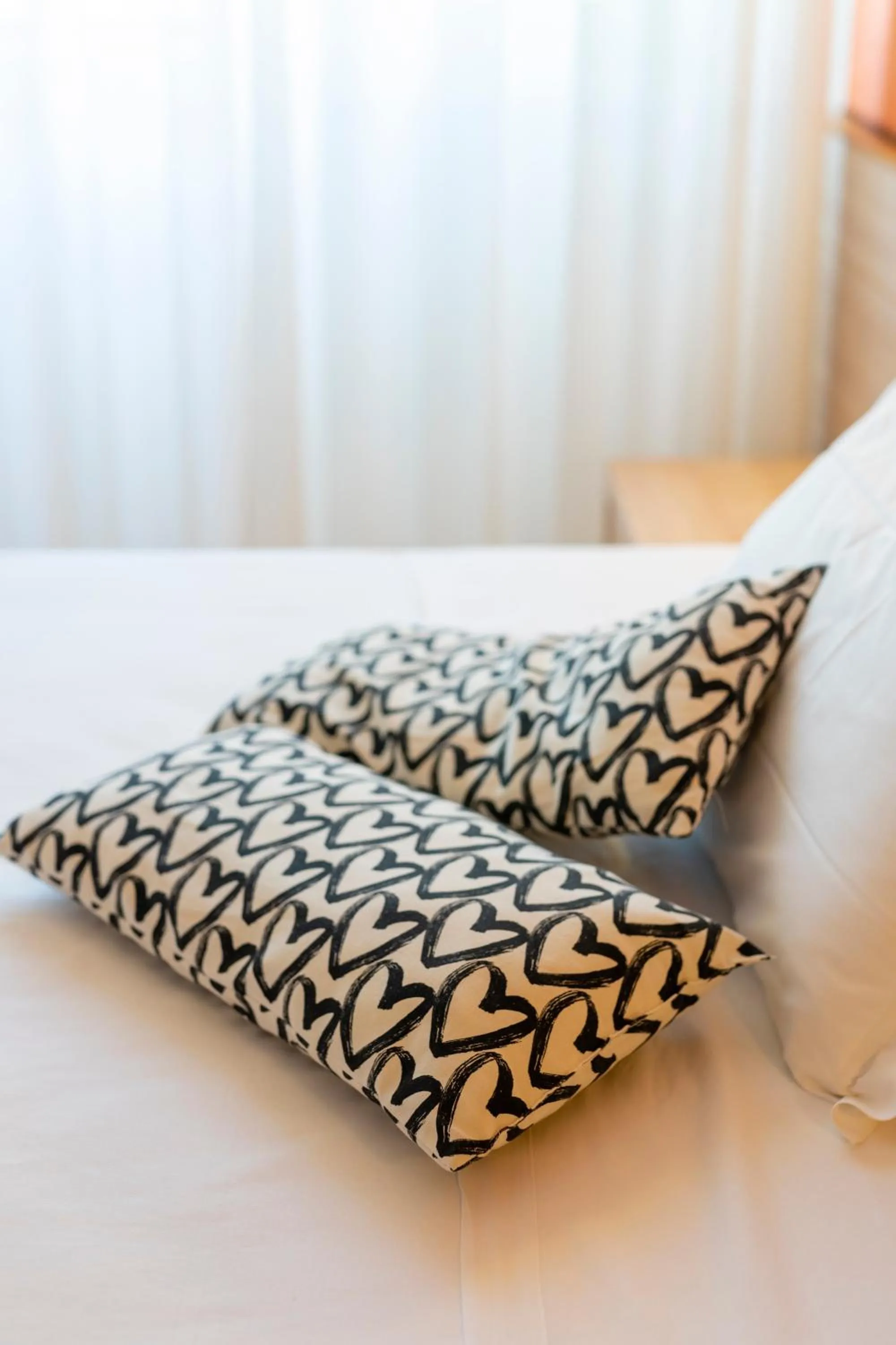 Bed in Hotel Mocambo Riccione CENTRALISSIMO AL MARE