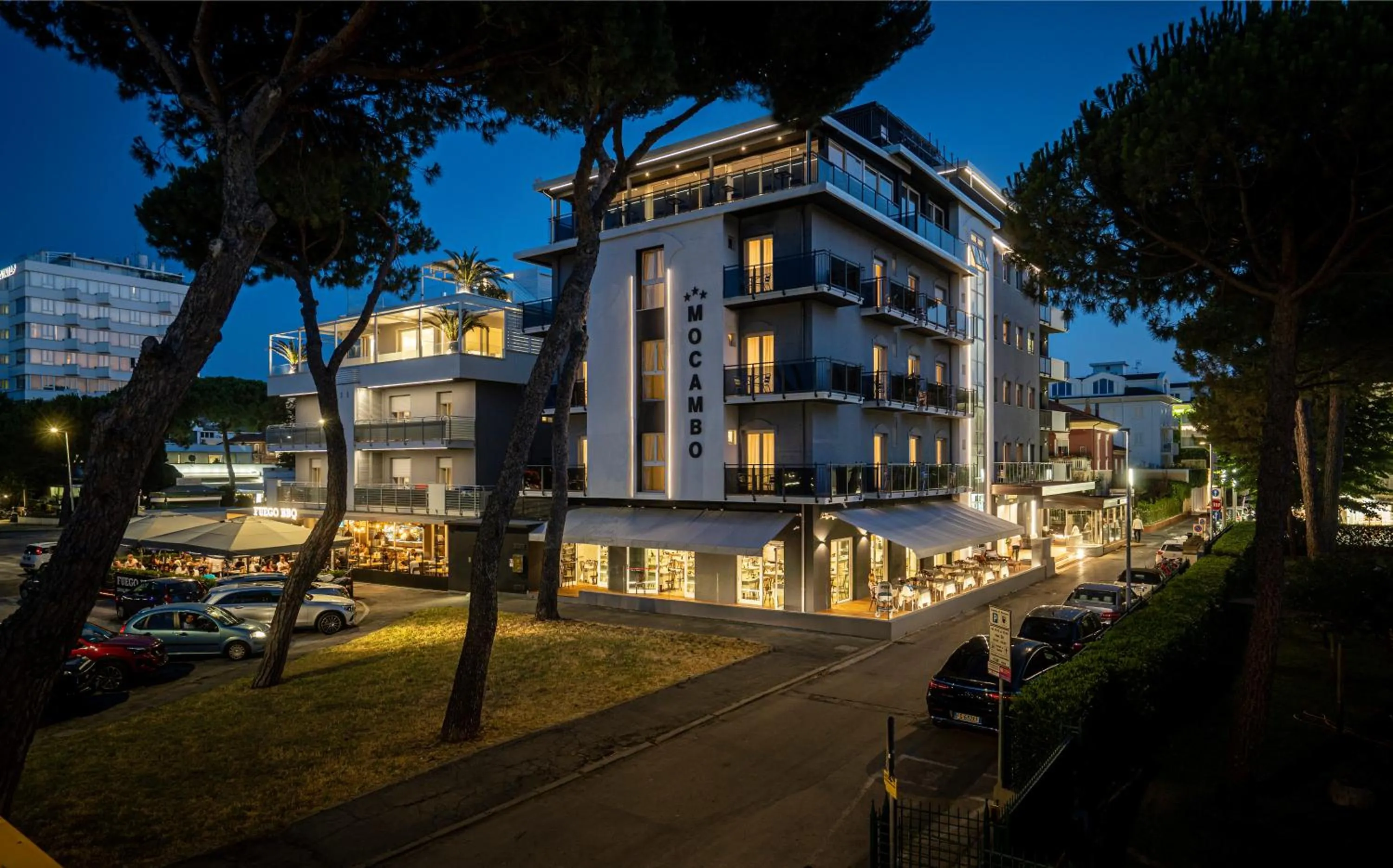 Property building in Hotel Mocambo Riccione CENTRALISSIMO AL MARE