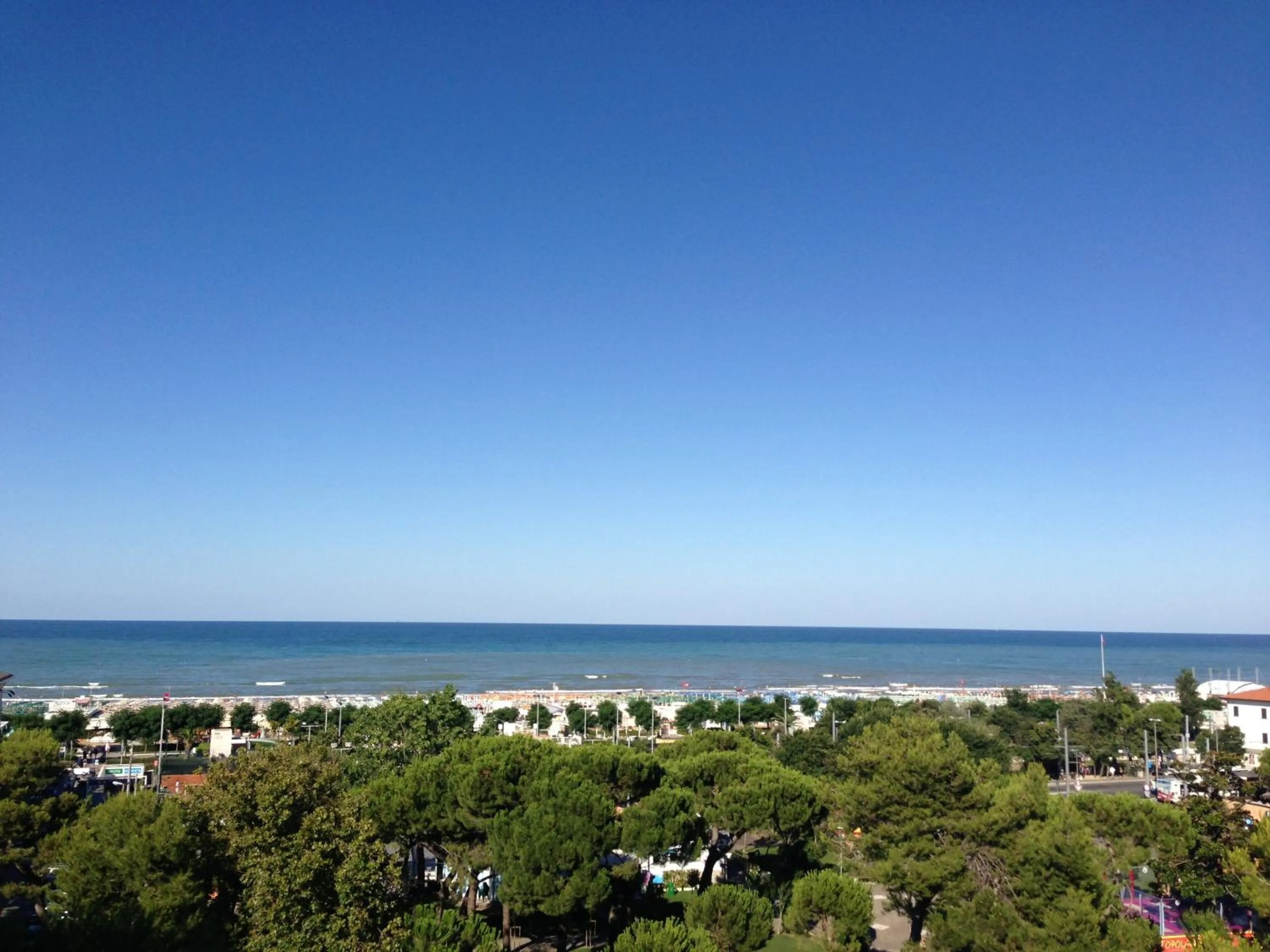 View (from property/room) in Hotel Mocambo Riccione CENTRALISSIMO AL MARE