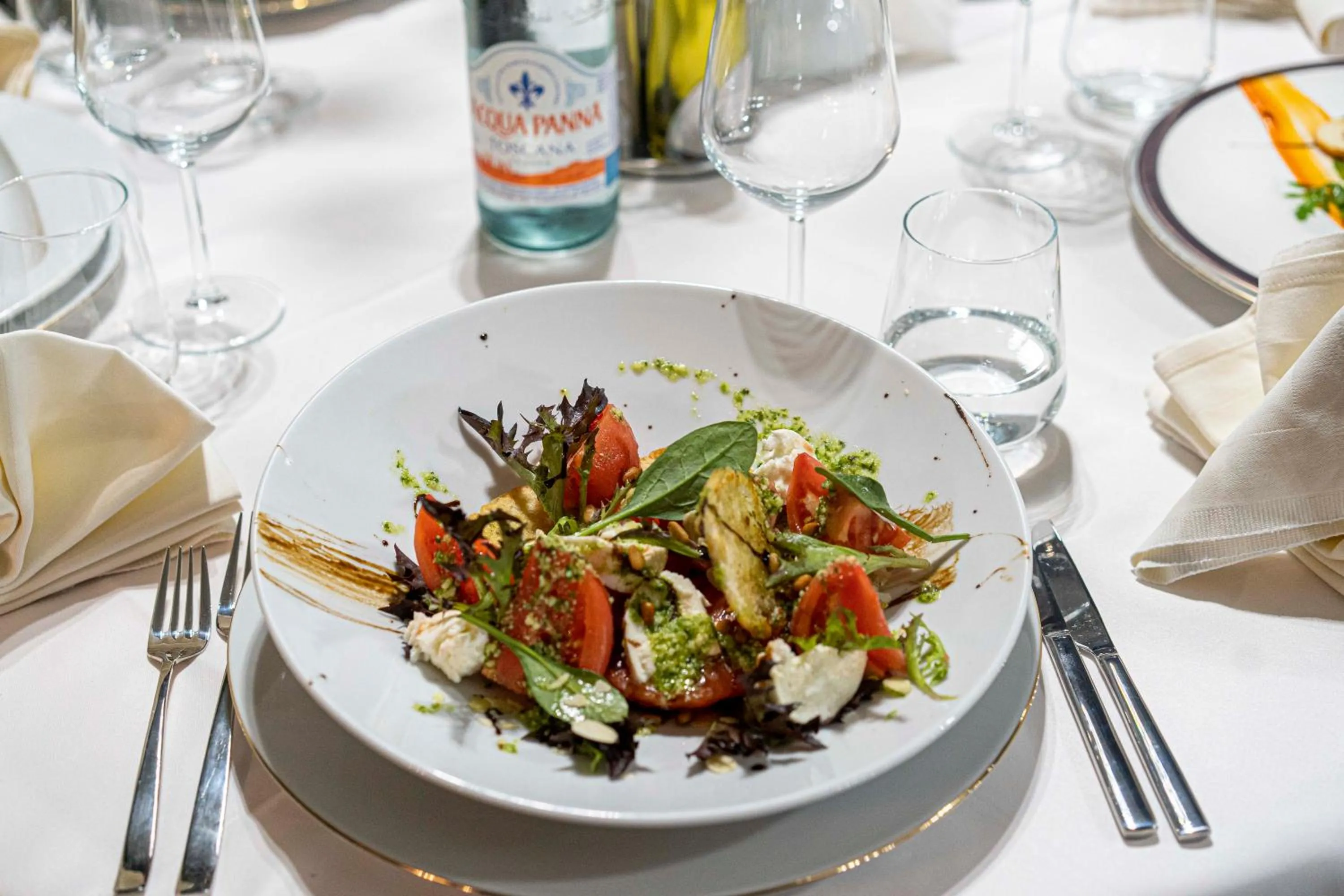 Food close-up in Grand Hotel Shumen
