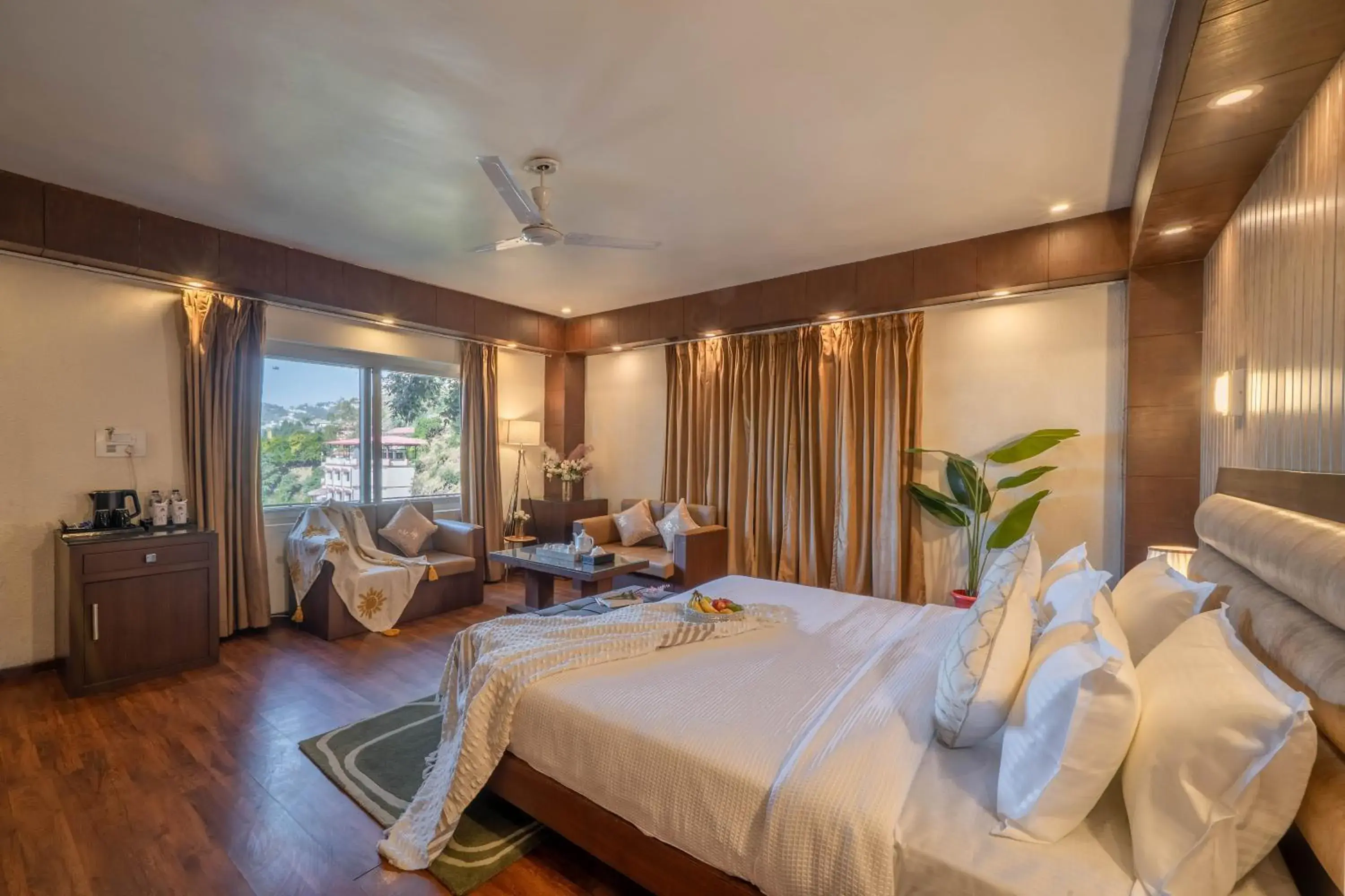 Junior Suite with Mountain View in Perfectstayz Premium The Pride at mall road Junior Suite with Mountain View in Perfectstayz Premium The Pride at mall road