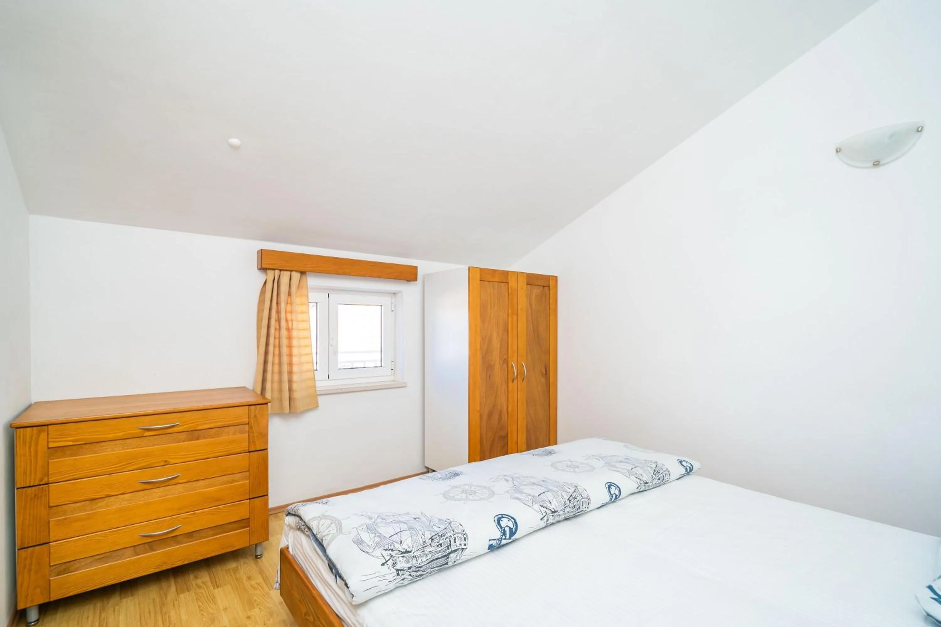 Bedroom, Bed in Apartments Senjo