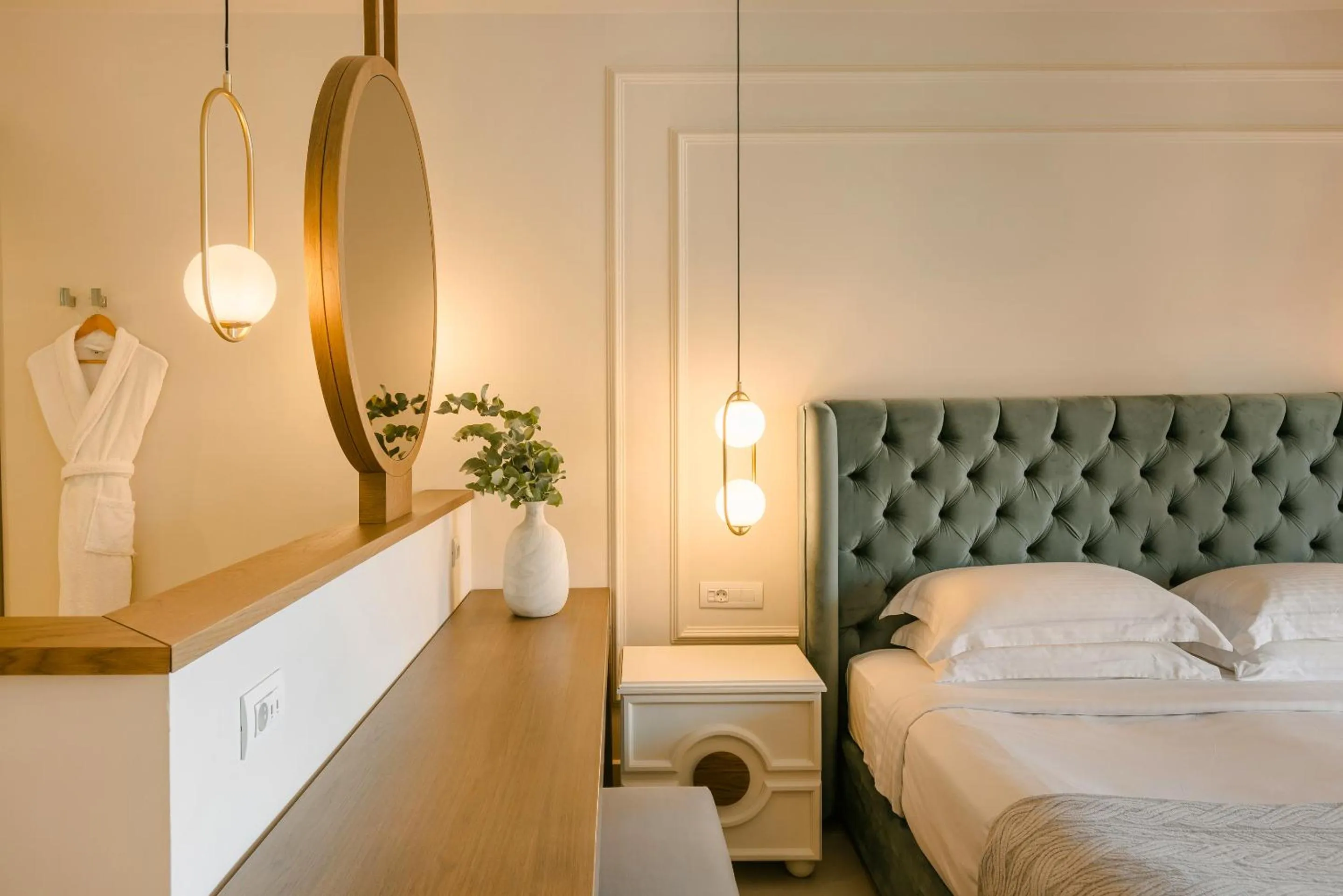 Bed in Thalassa Boutique Hotel - Adults Only
