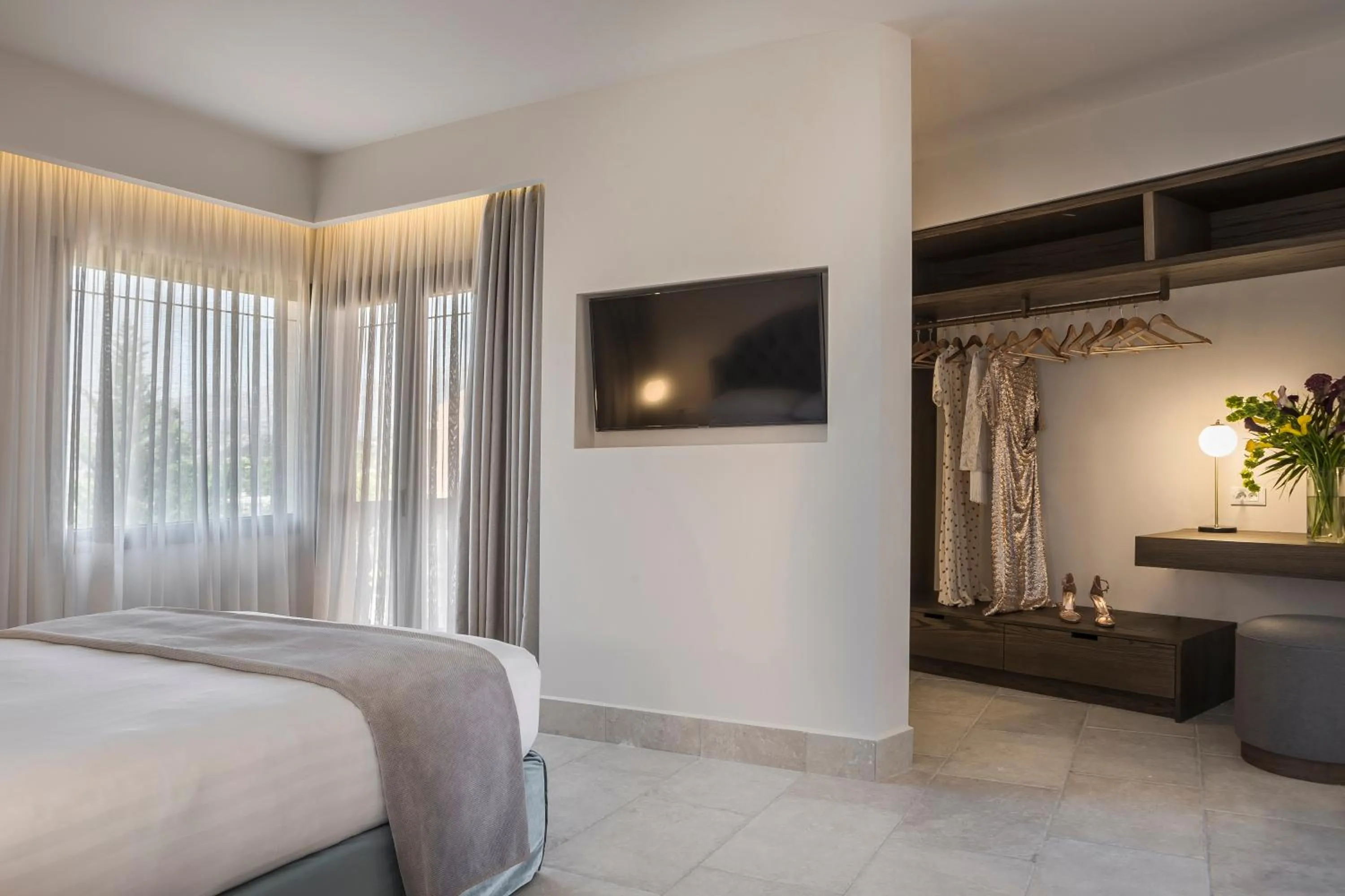 Bed in Thalassa Boutique Hotel - Adults Only