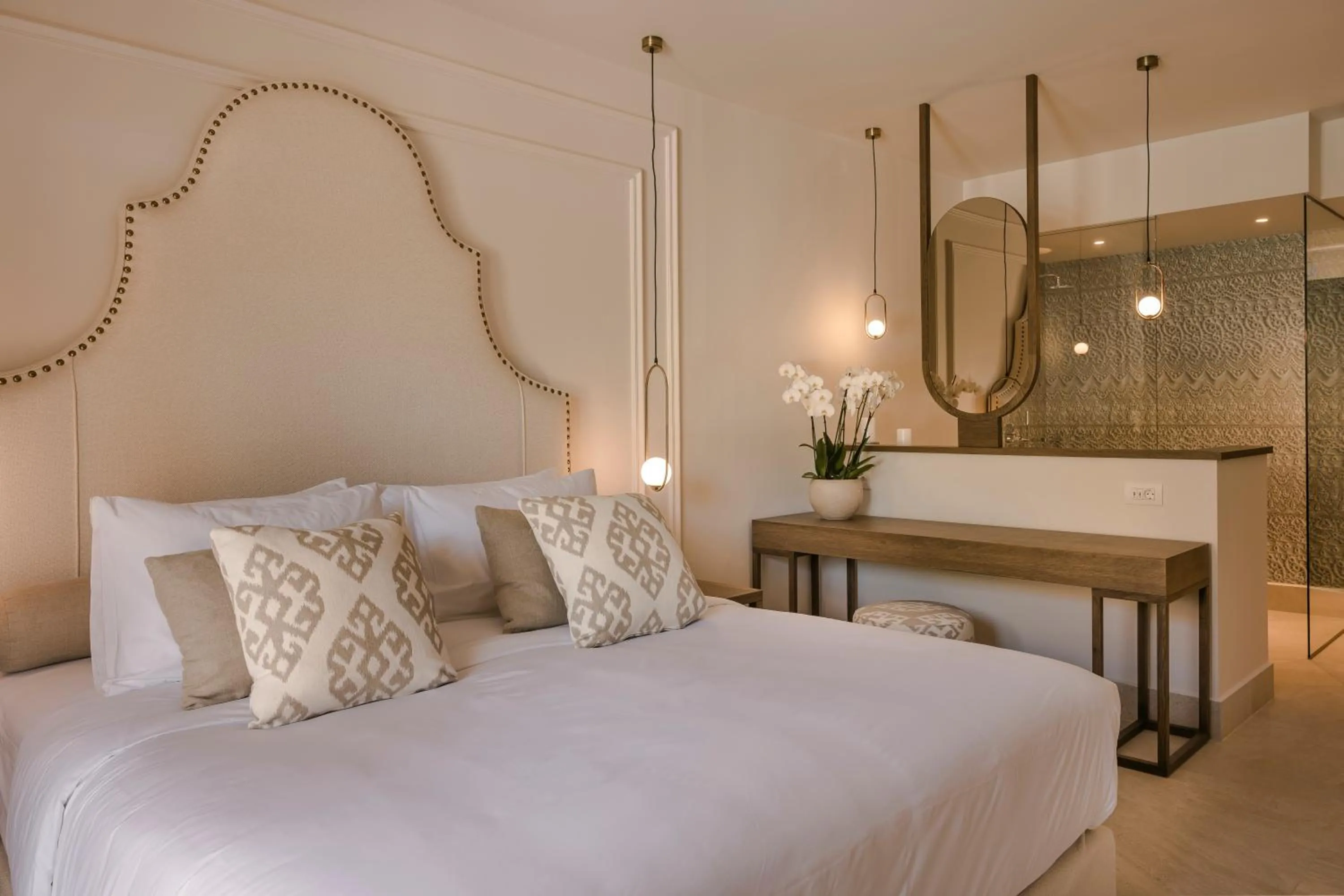 Bed in Thalassa Boutique Hotel - Adults Only