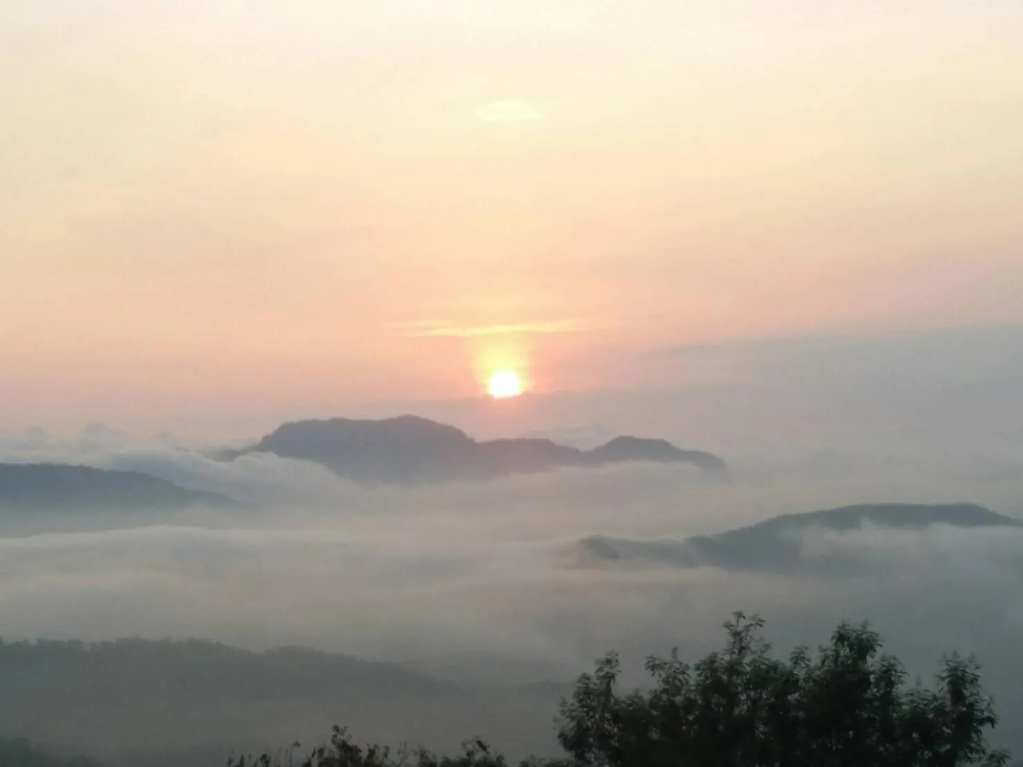 Sunrise in Kiri Pura Resort