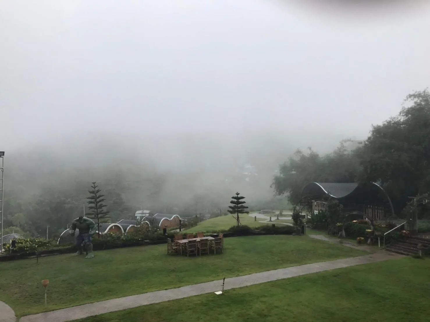 Garden view in Kiri Pura Resort