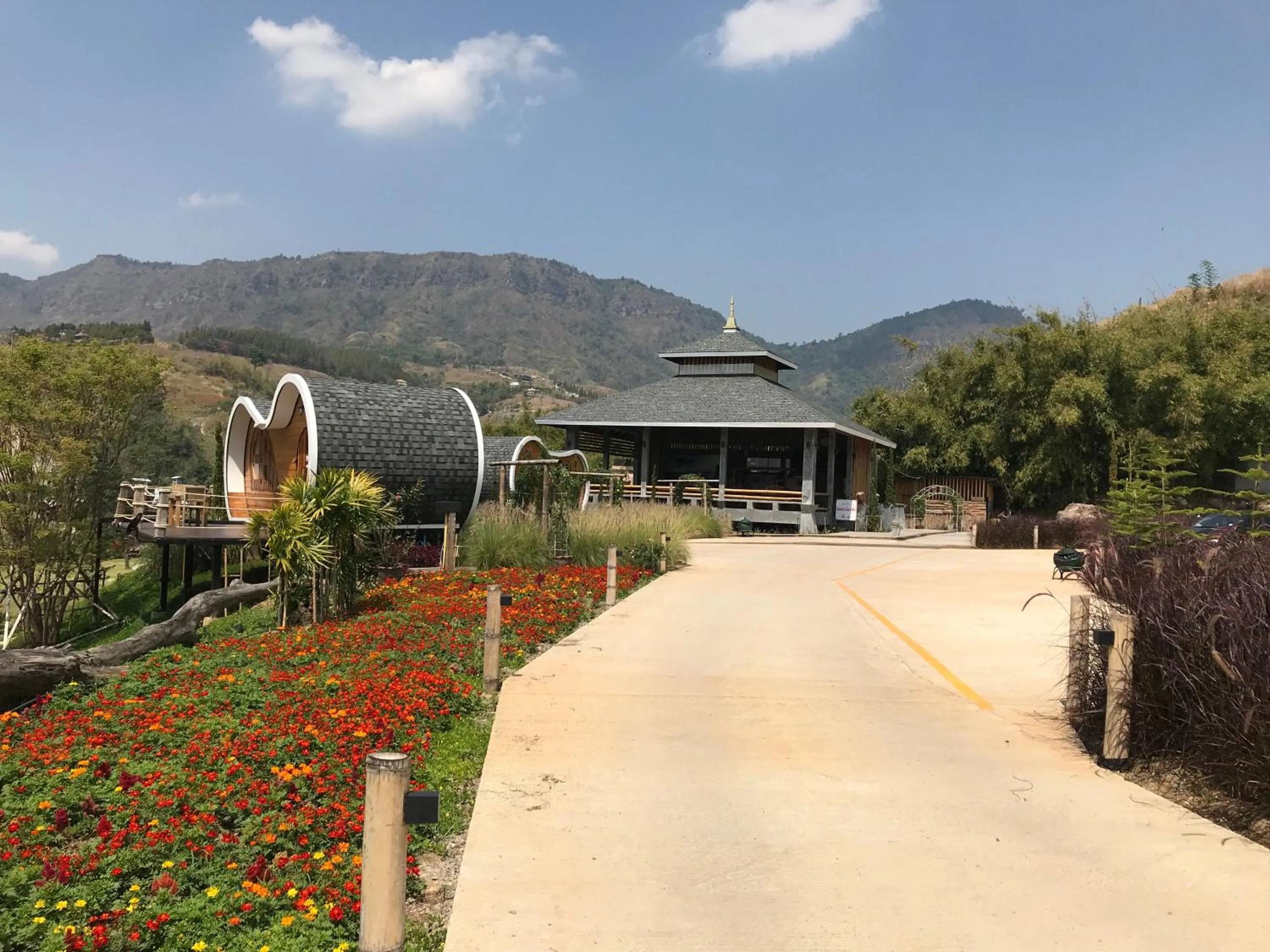 Property building in Kiri Pura Resort