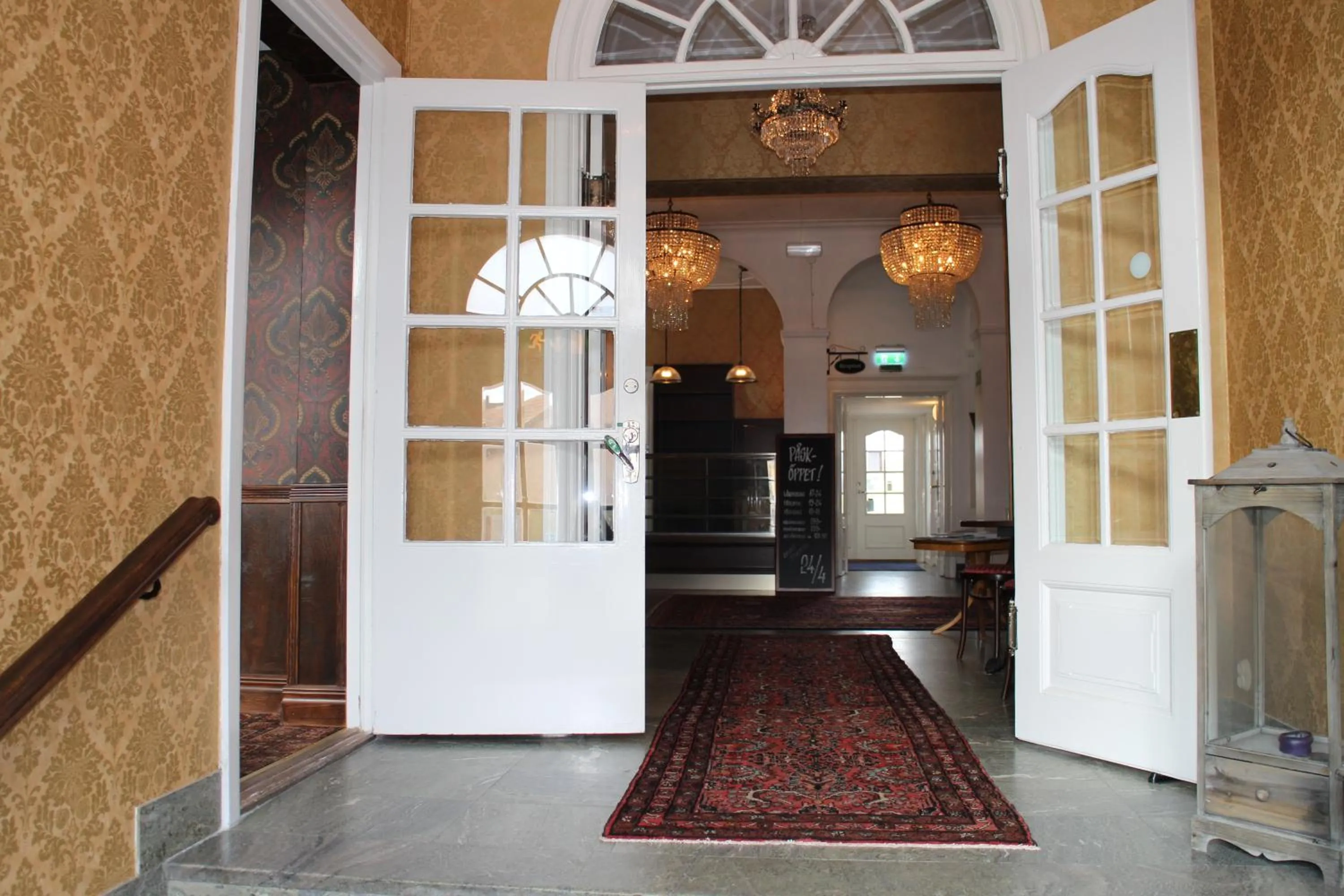 Lobby or reception in Laholms Stadshotell