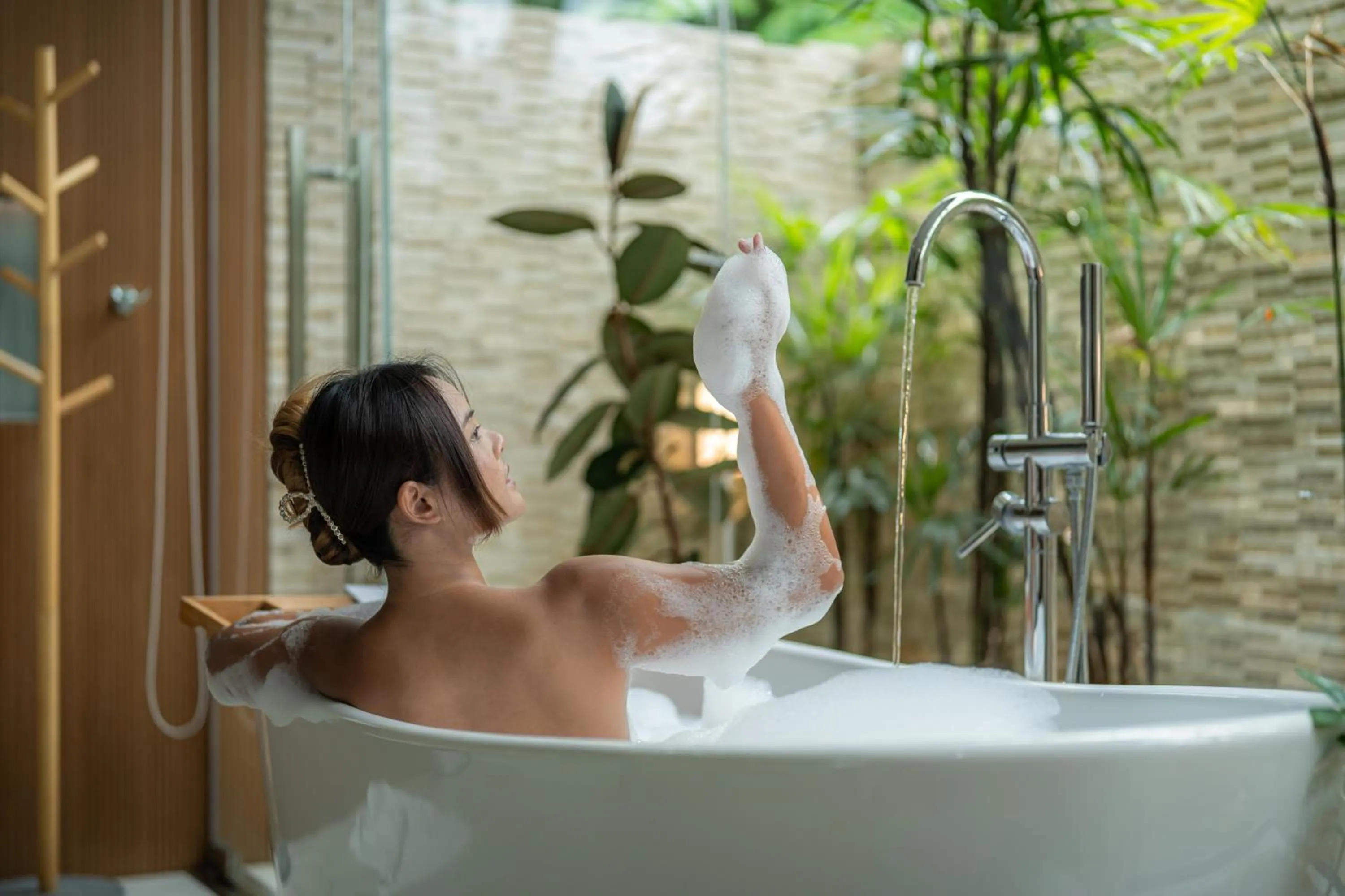 Shower in Te Mata Glamping