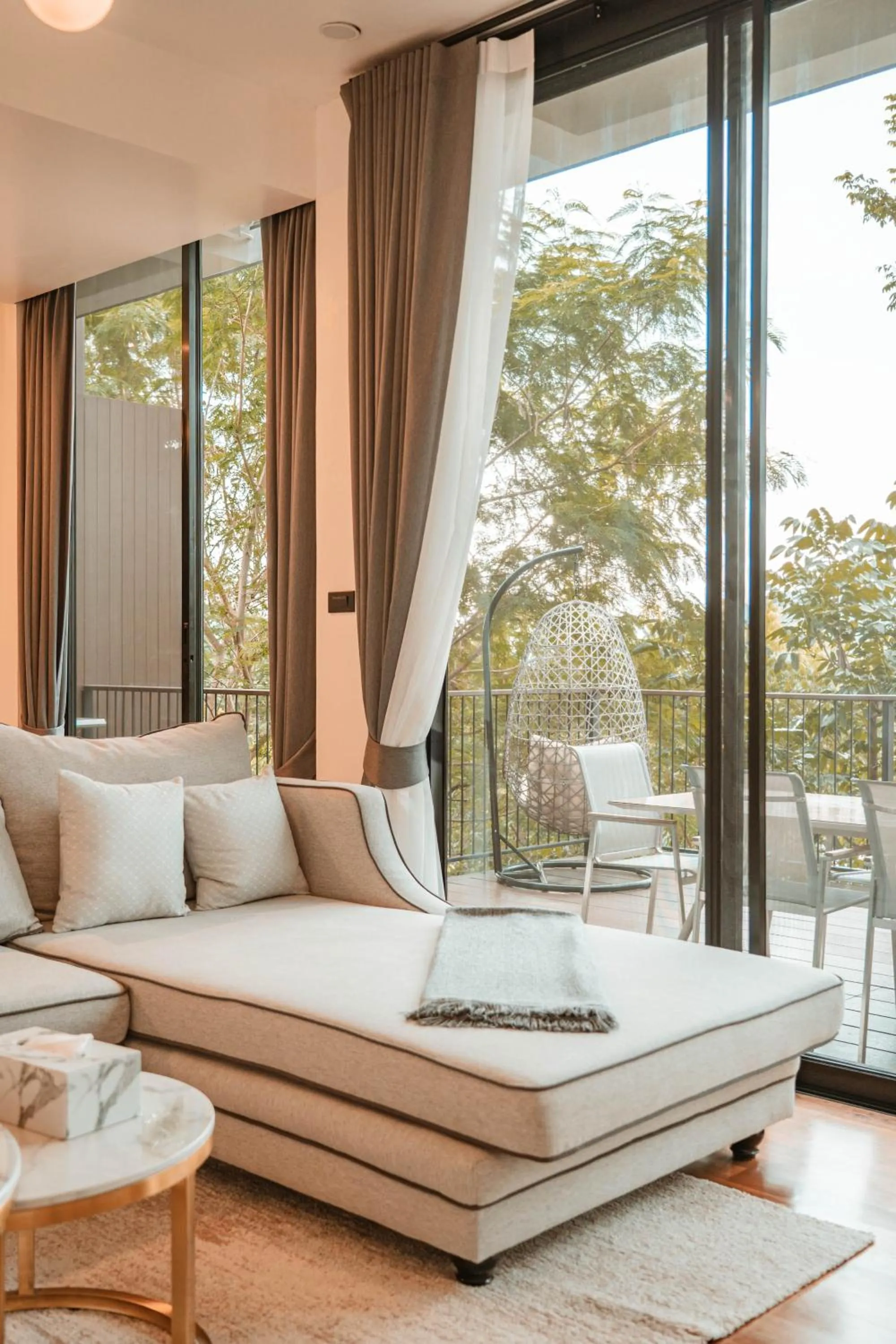 View (from property/room), Bed in Te Mata Glamping