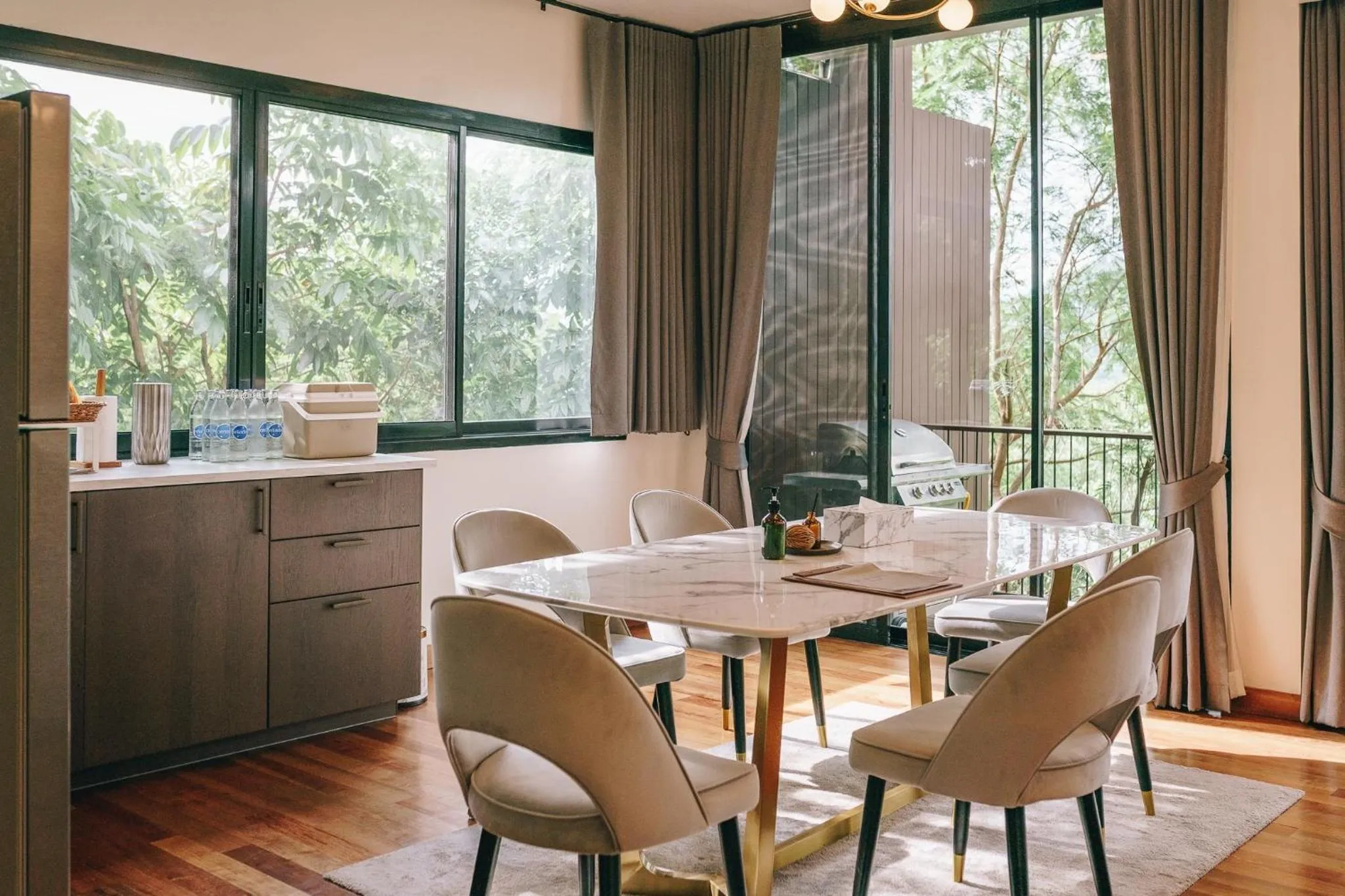 Kitchen or kitchenette in Te Mata Glamping