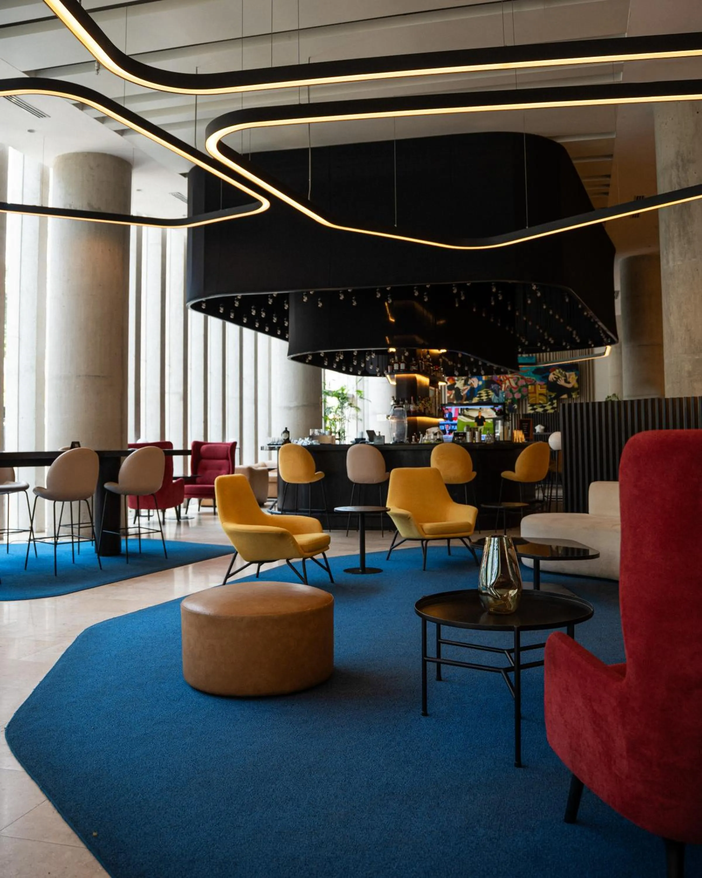 Lobby or reception in Pullman Lima San Isidro