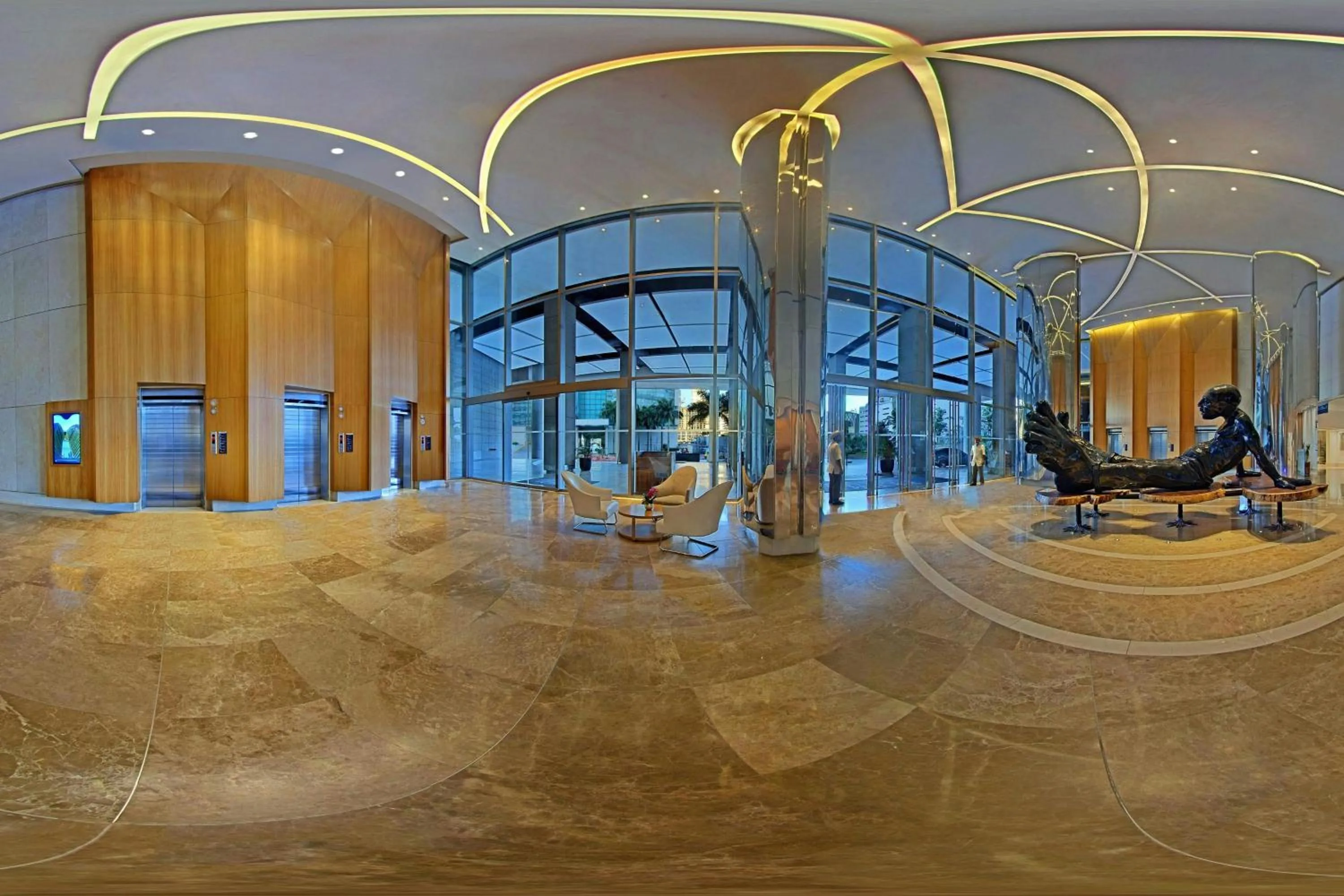 Lobby or reception in JW Marriott Panama