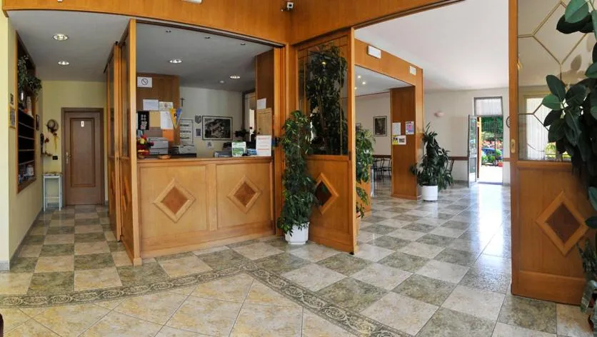 Lobby or reception in Villa Flora