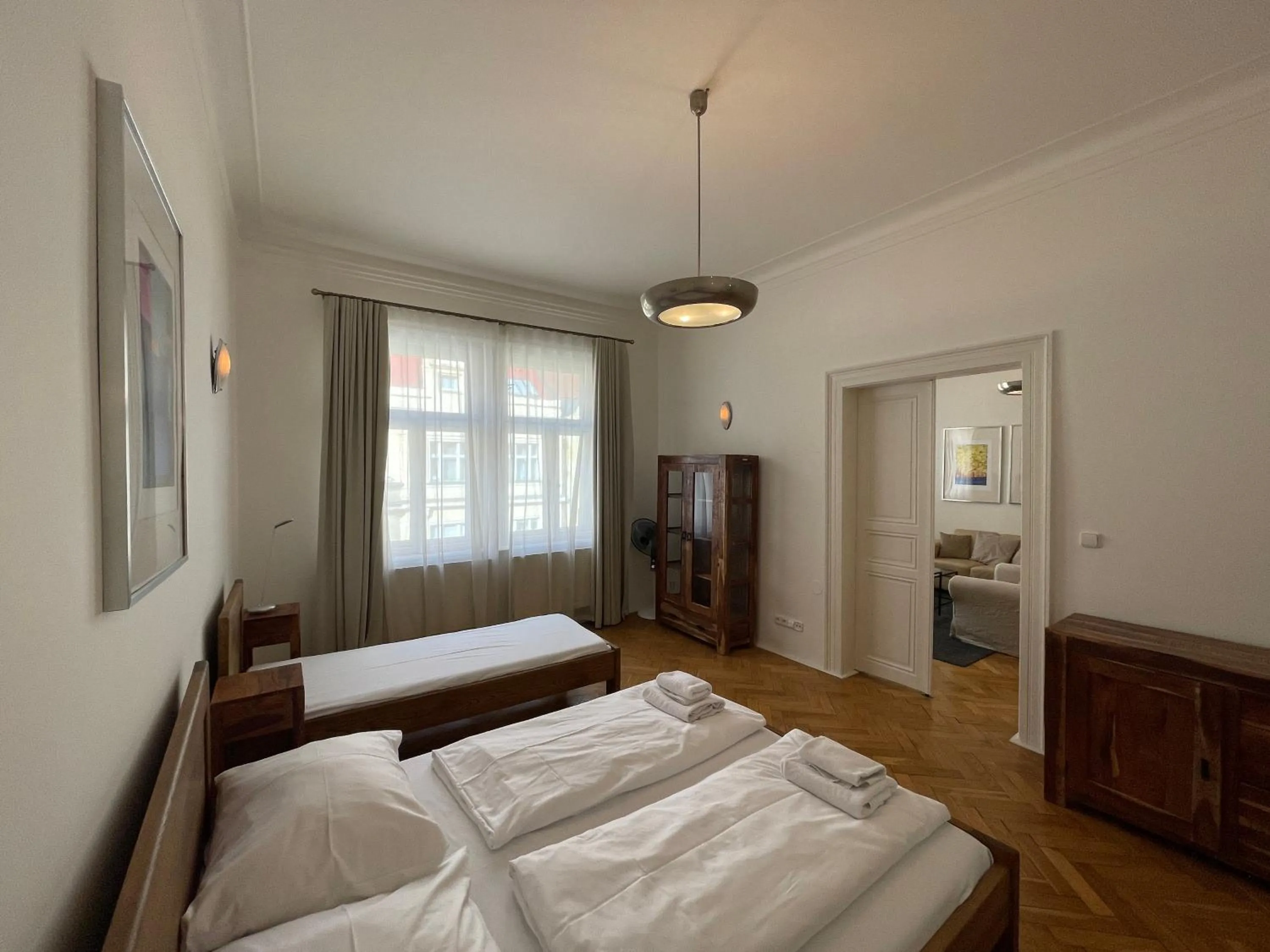 Bed in Charles Bridge Premium Residence
