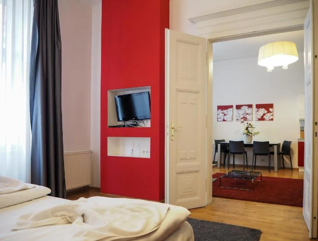 Bed in Charles Bridge Premium Residence