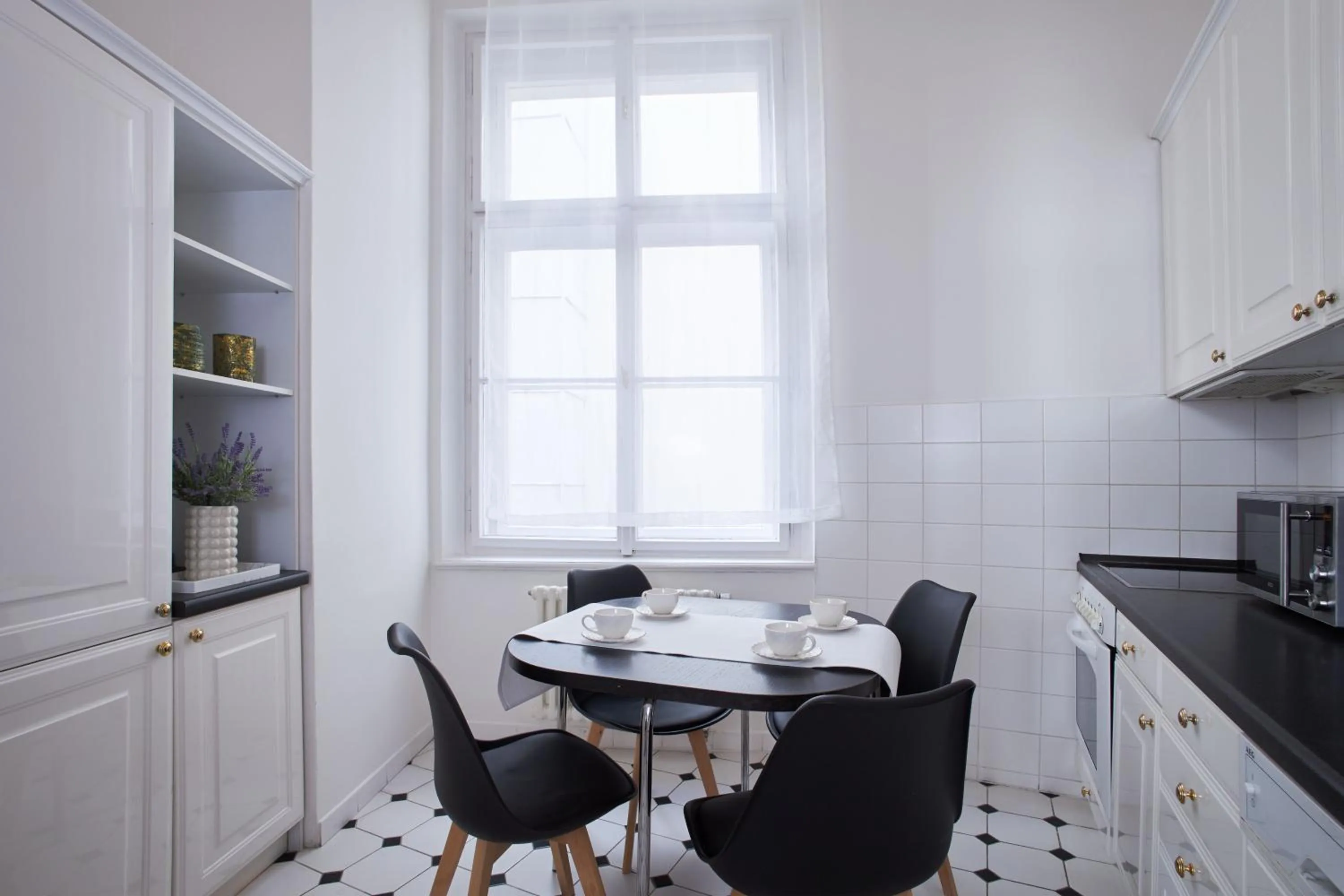 Kitchen or kitchenette in Charles Bridge Premium Residence