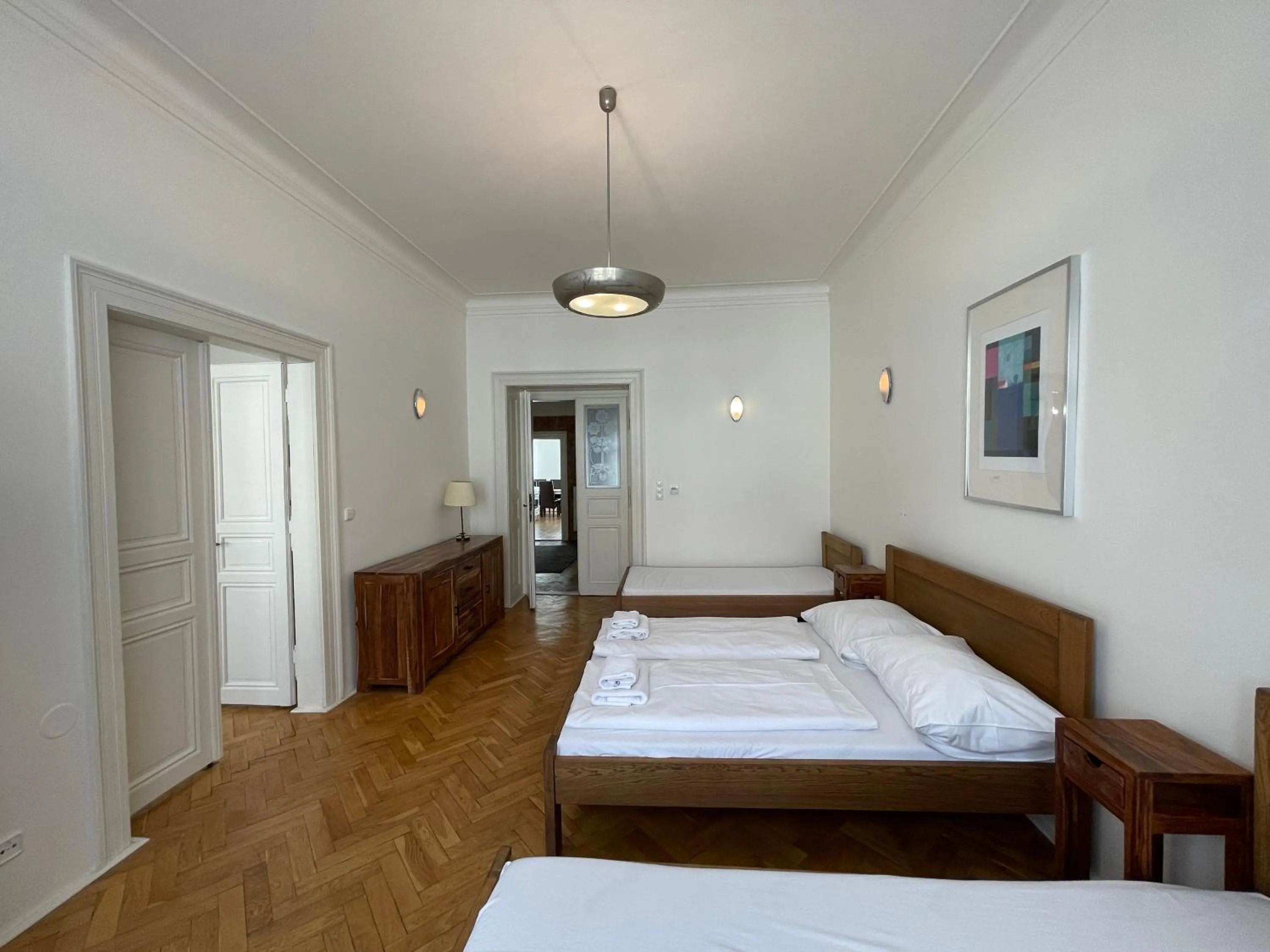 Bed in Charles Bridge Premium Residence