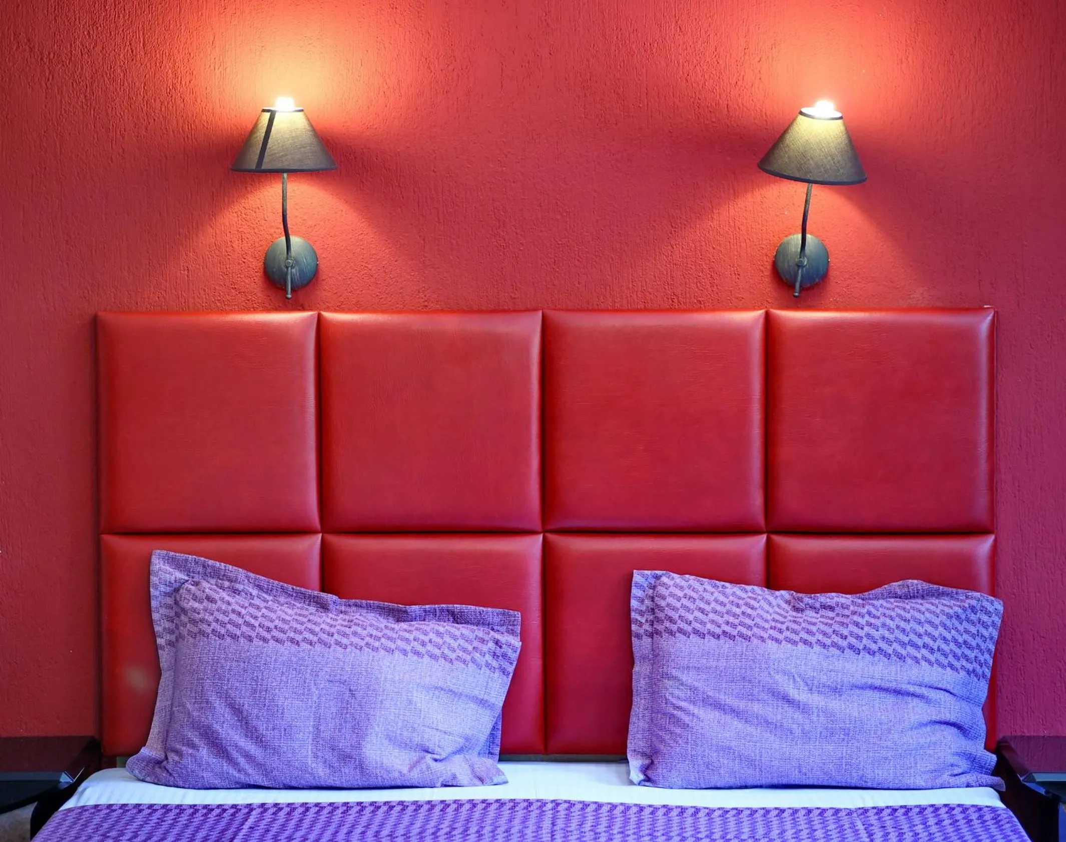 Bed in Elli Greco Hotel