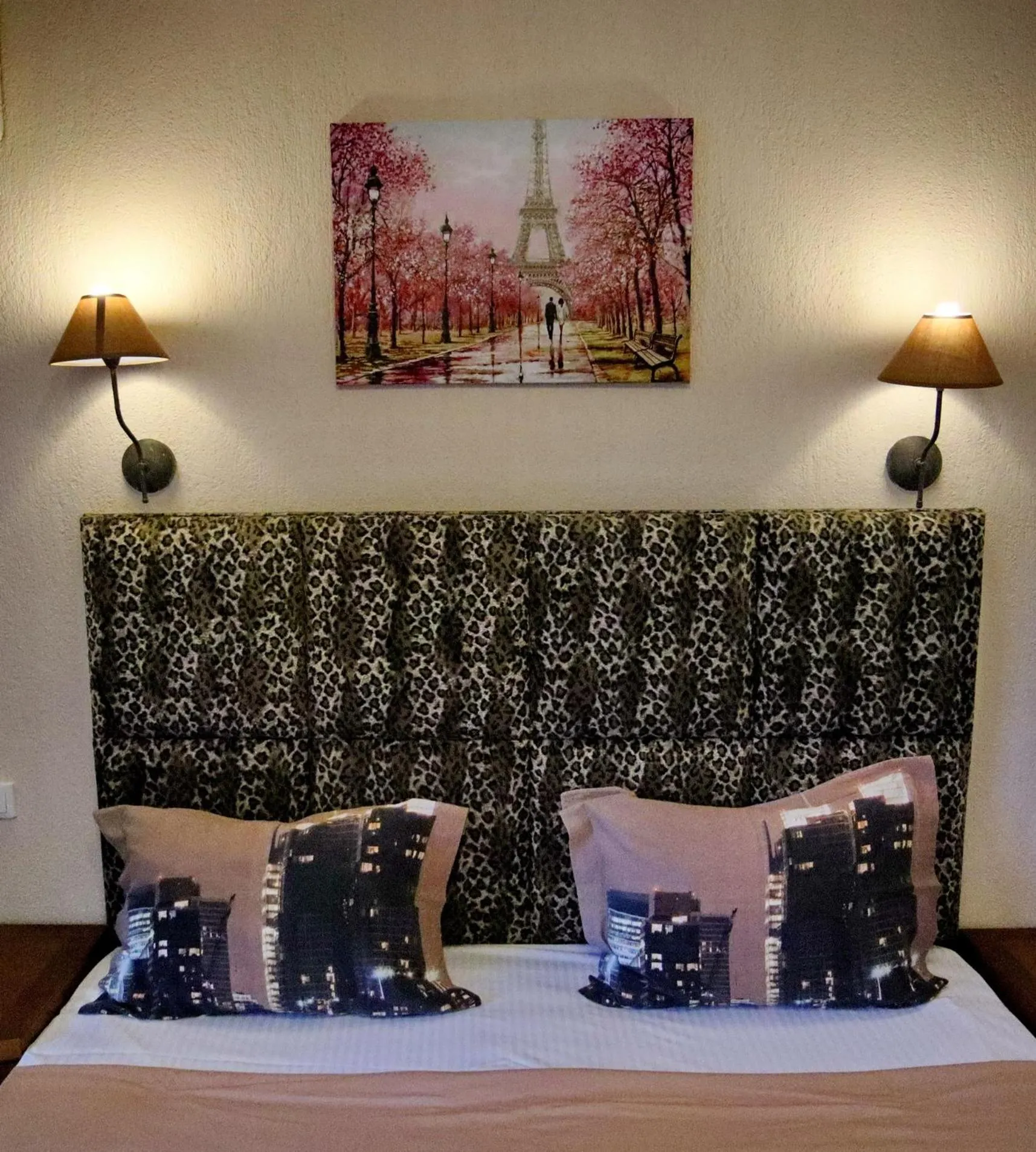 Bed in Elli Greco Hotel