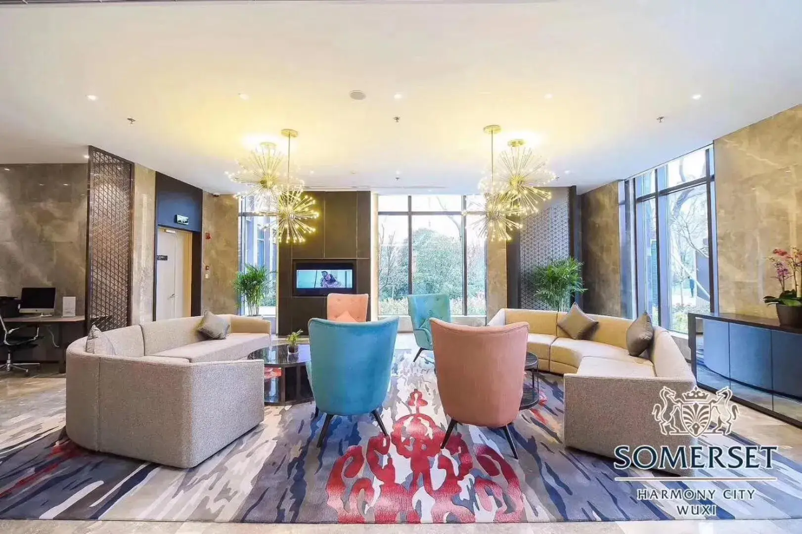 Lobby or reception in Somerset Harmony City Wuxi Lobby or reception in Somerset Harmony City Wuxi