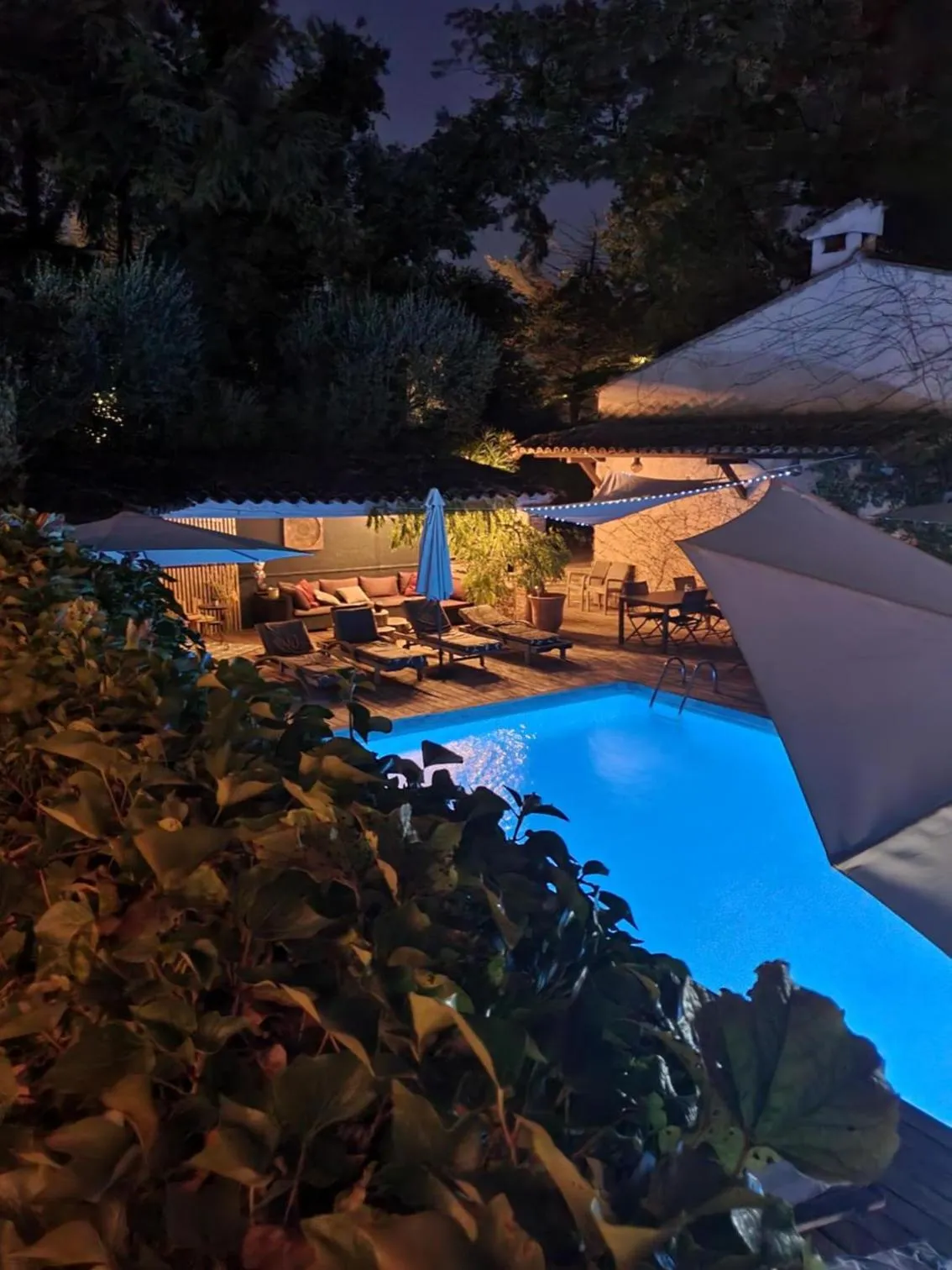 Swimming pool in Le Mas de Mougins