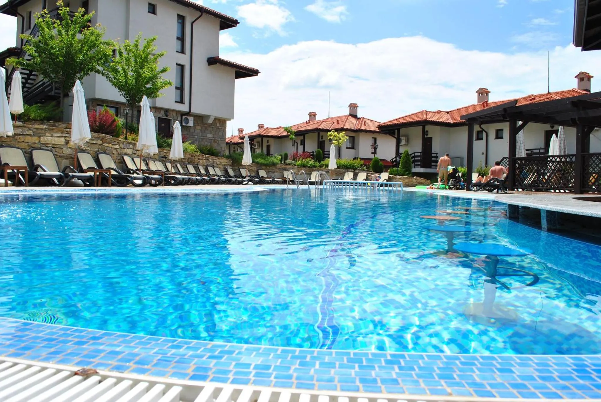 Swimming pool in Bay View Villas - Luxury Villas & Apartments