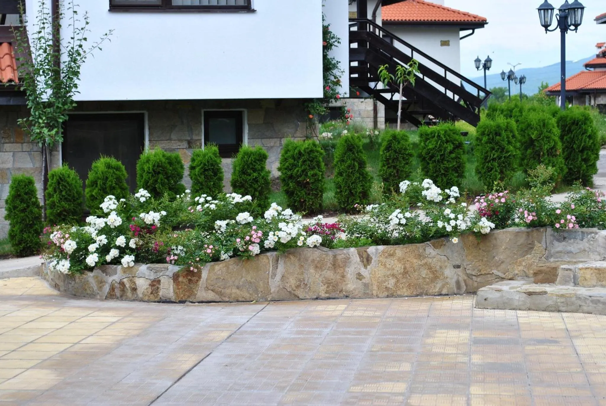 Garden in Bay View Villas - Luxury Villas & Apartments