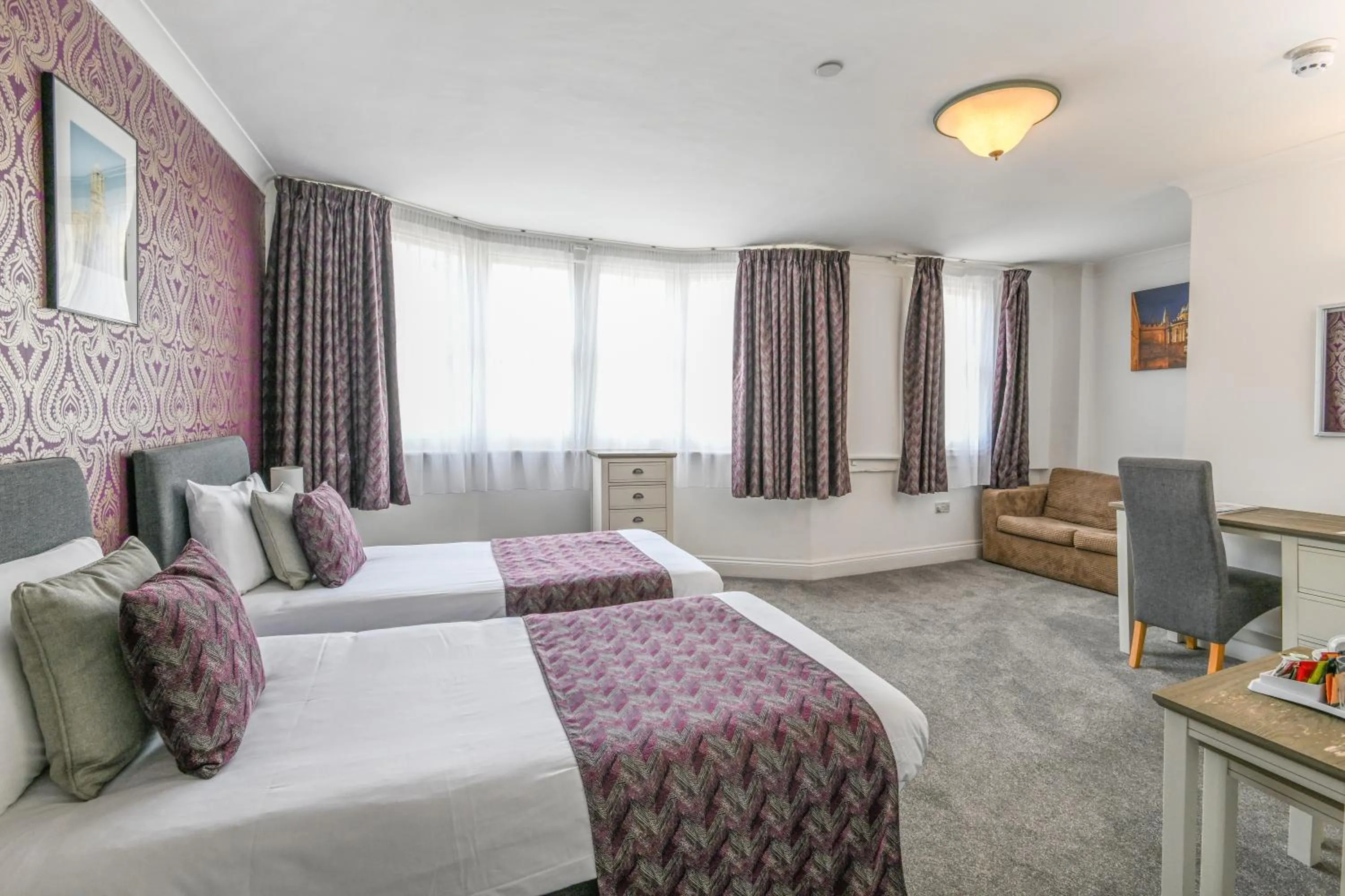 Photo of the whole room, Bed in The Buttery