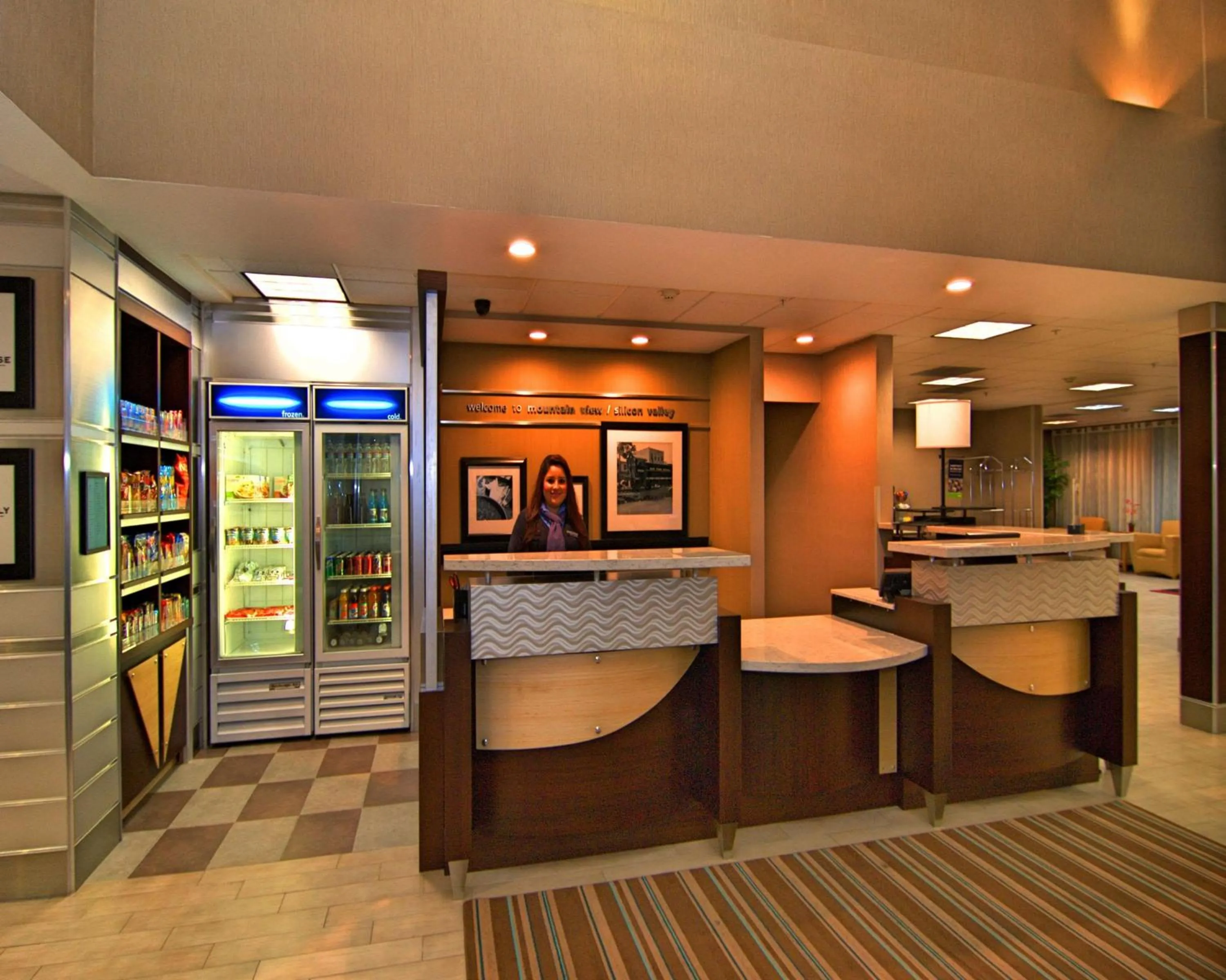 Lobby or reception in Hampton Inn & Suites Mountain View