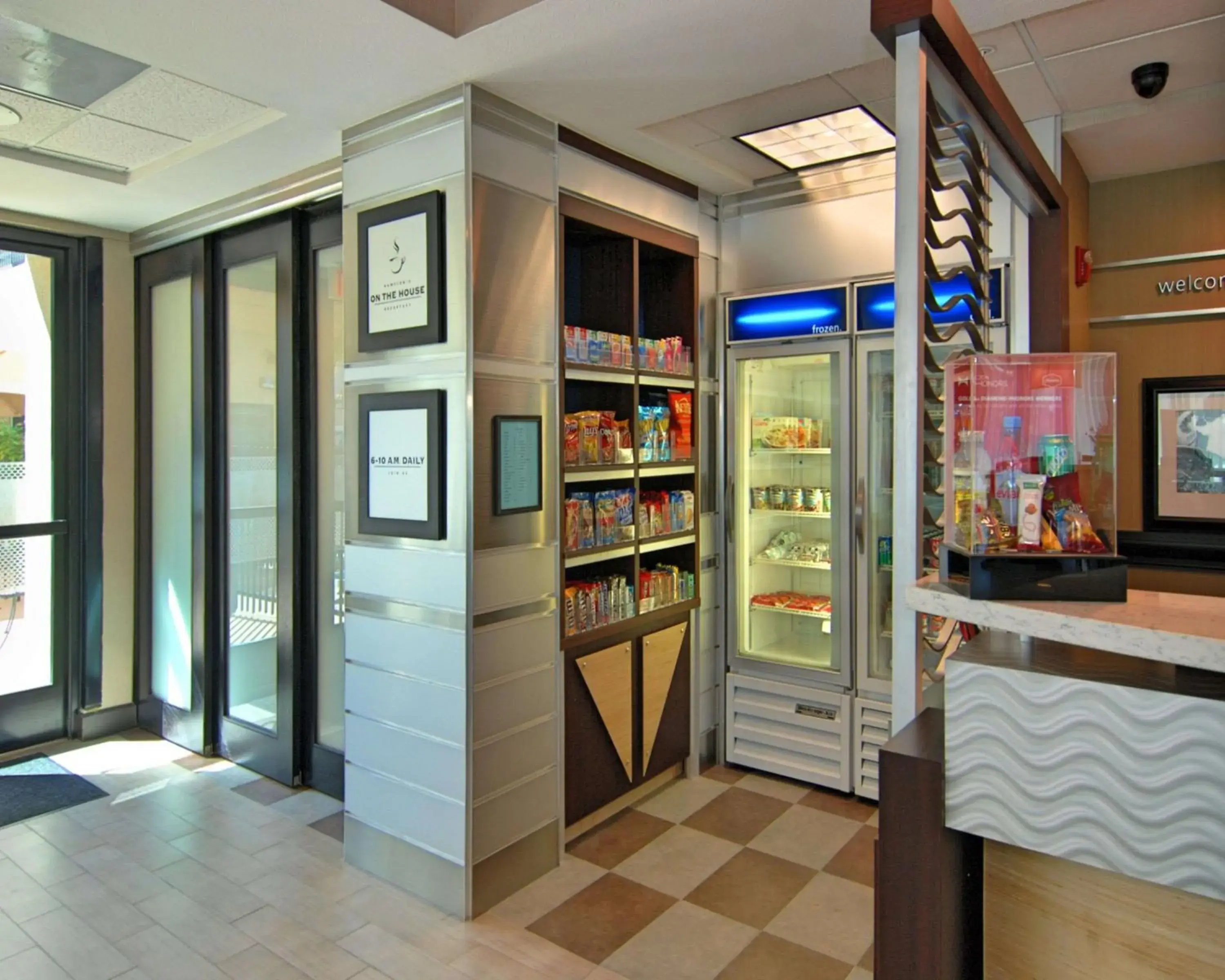 Restaurant/places to eat in Hampton Inn & Suites Mountain View Restaurant/places to eat in Hampton Inn & Suites Mountain View