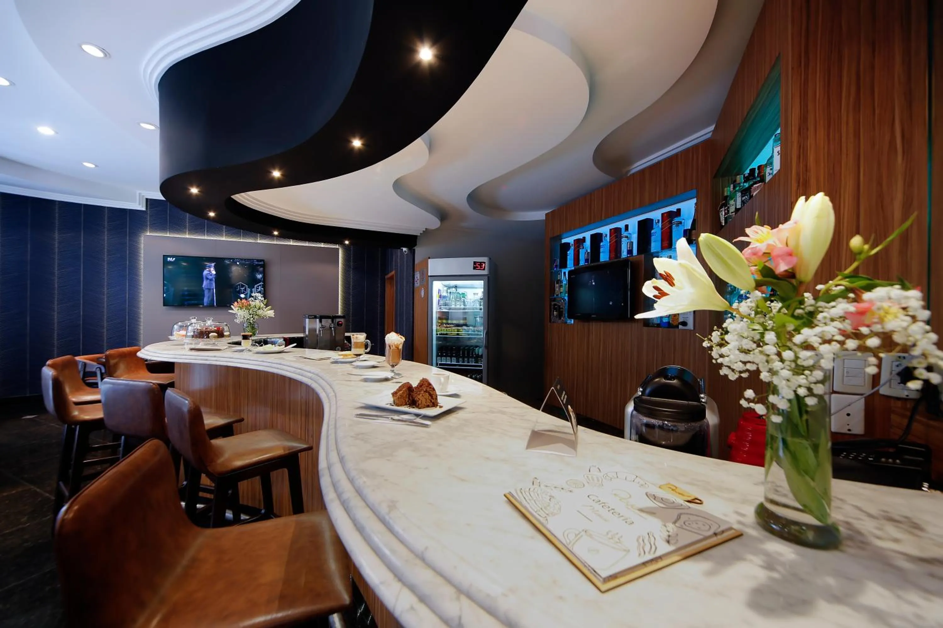 Lounge or bar in Grand Hotel Royal Sorocaba by Atlantica