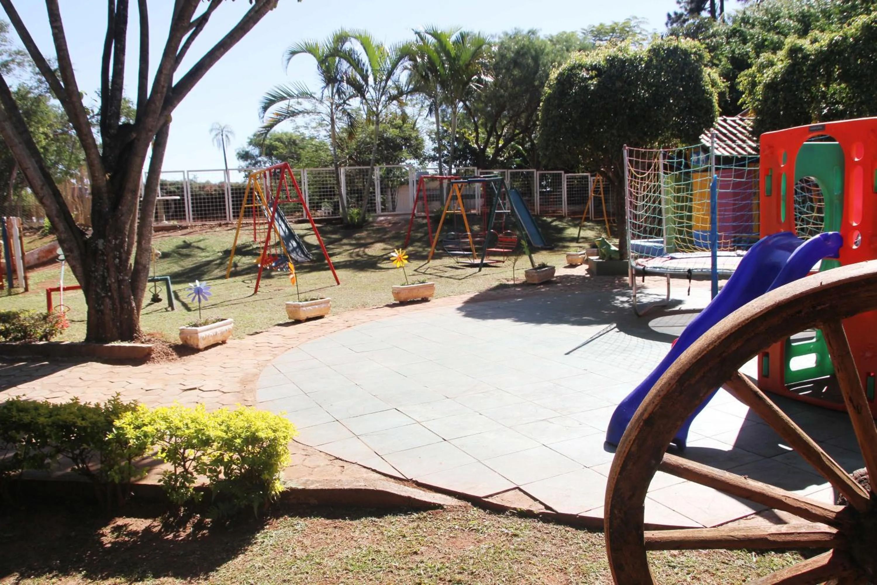Children play ground in Villa Verde Hotel