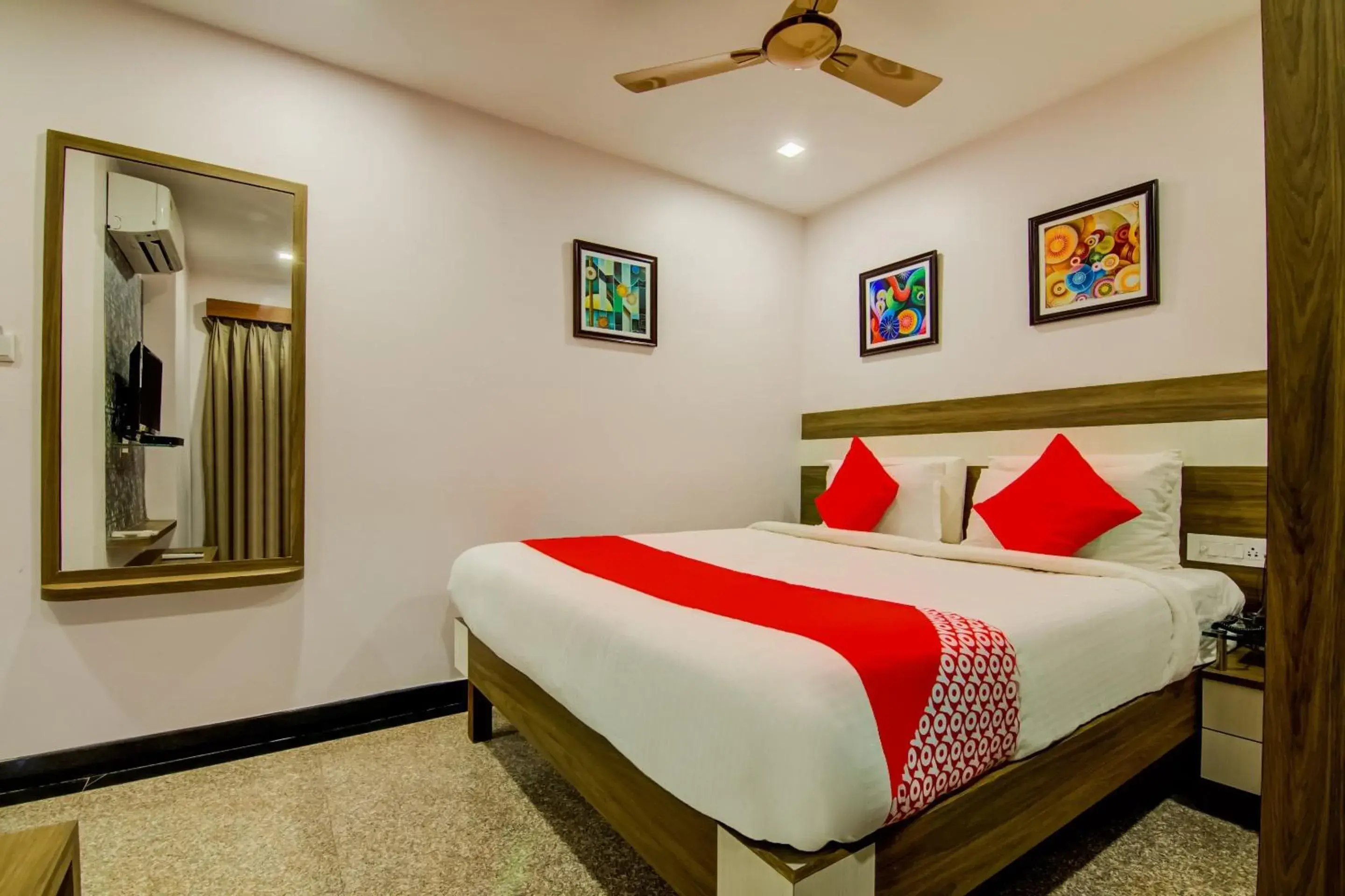 Bedroom, Bed in Super Capital O Pratibha Grand Bedroom, Bed in Super Capital O Pratibha Grand