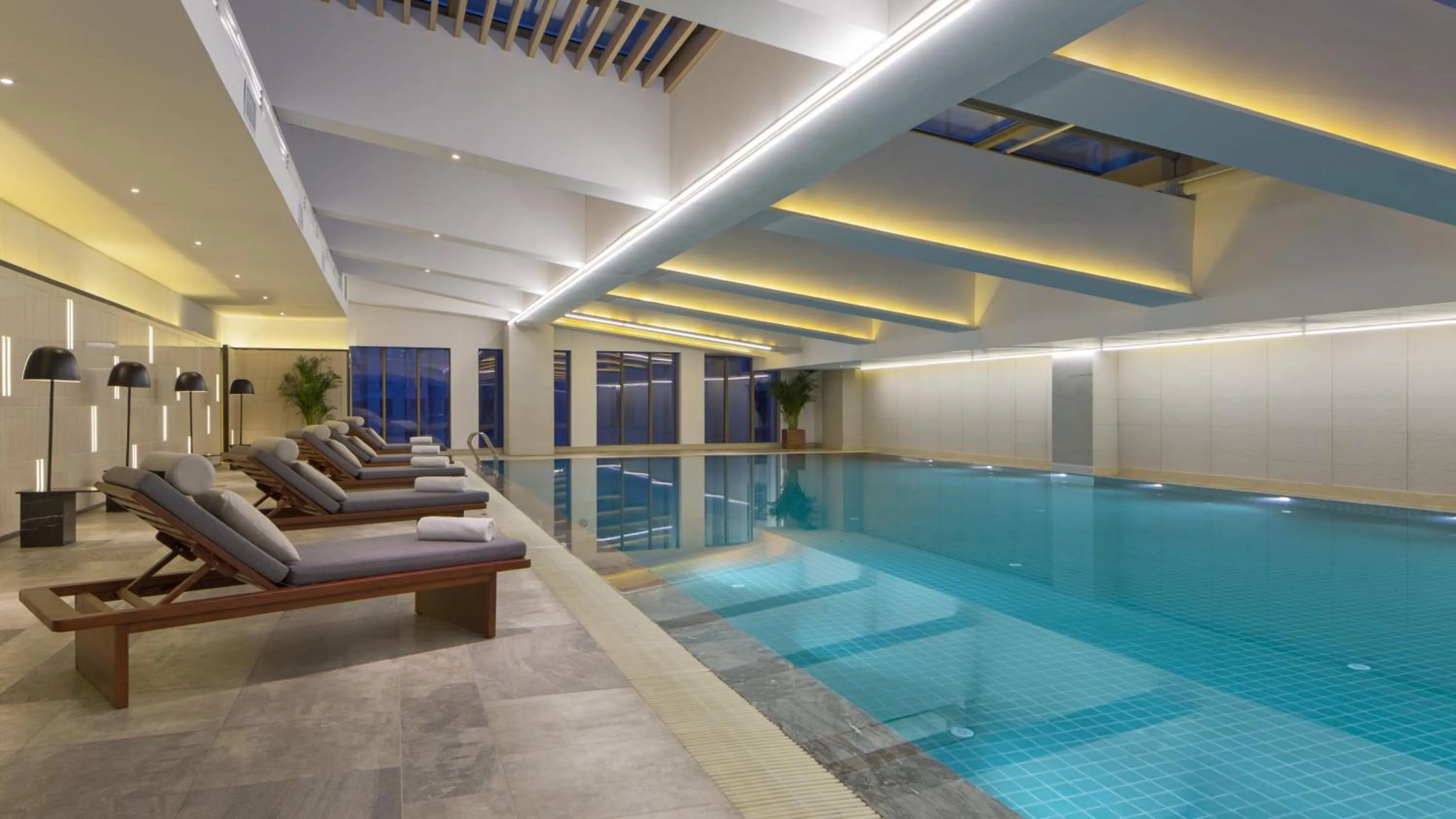 Swimming pool in Holiday Inn & Suites Tianjin Downtown, an IHG Hotel