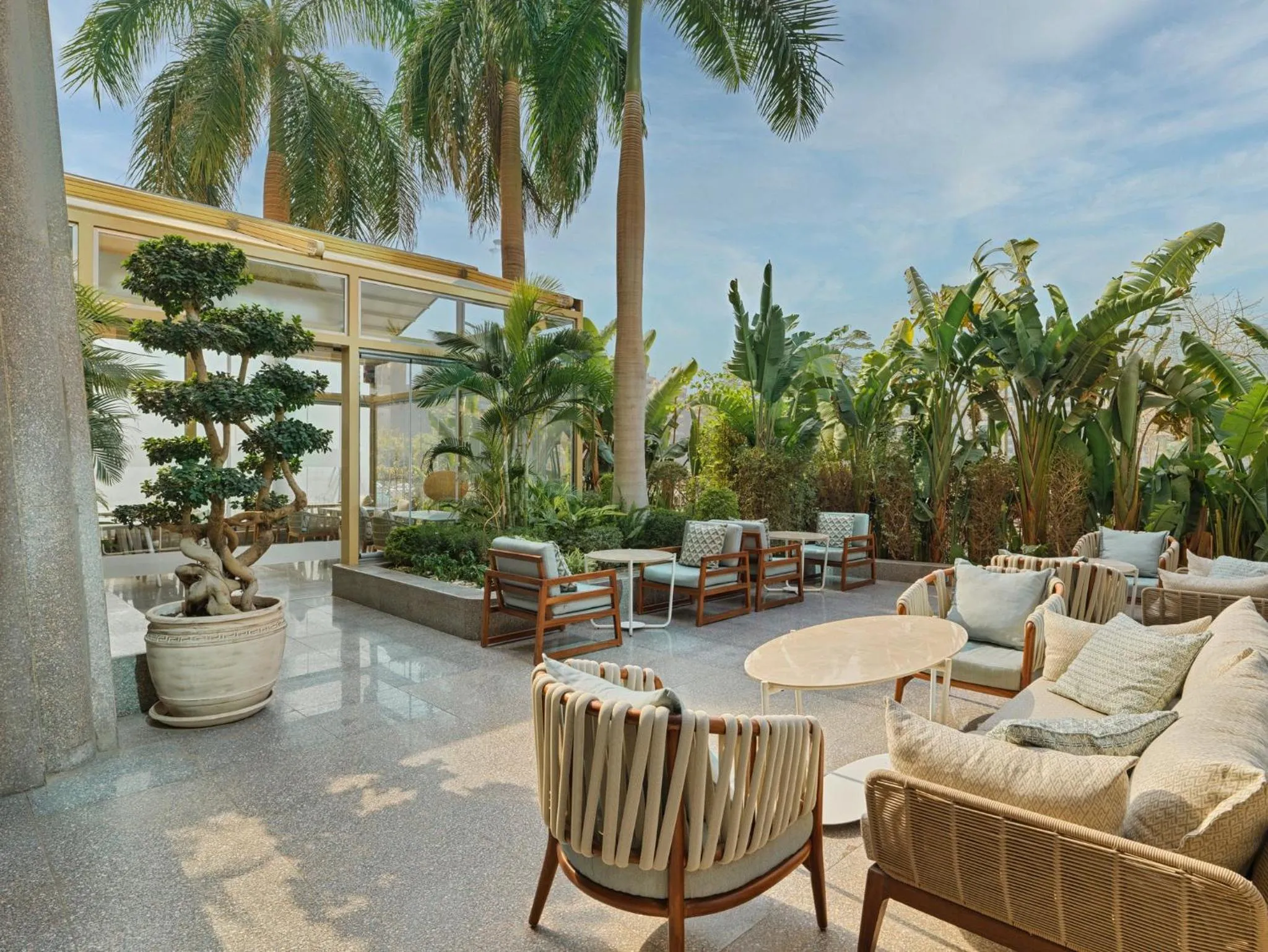 Patio in Staybridge Suites & Apartments - Citystars by IHG